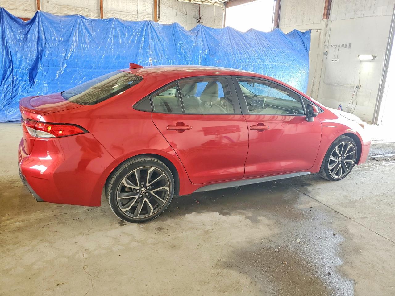 2020 Toyota Corolla Se Red vin: JTDP4RCE0LJ039488