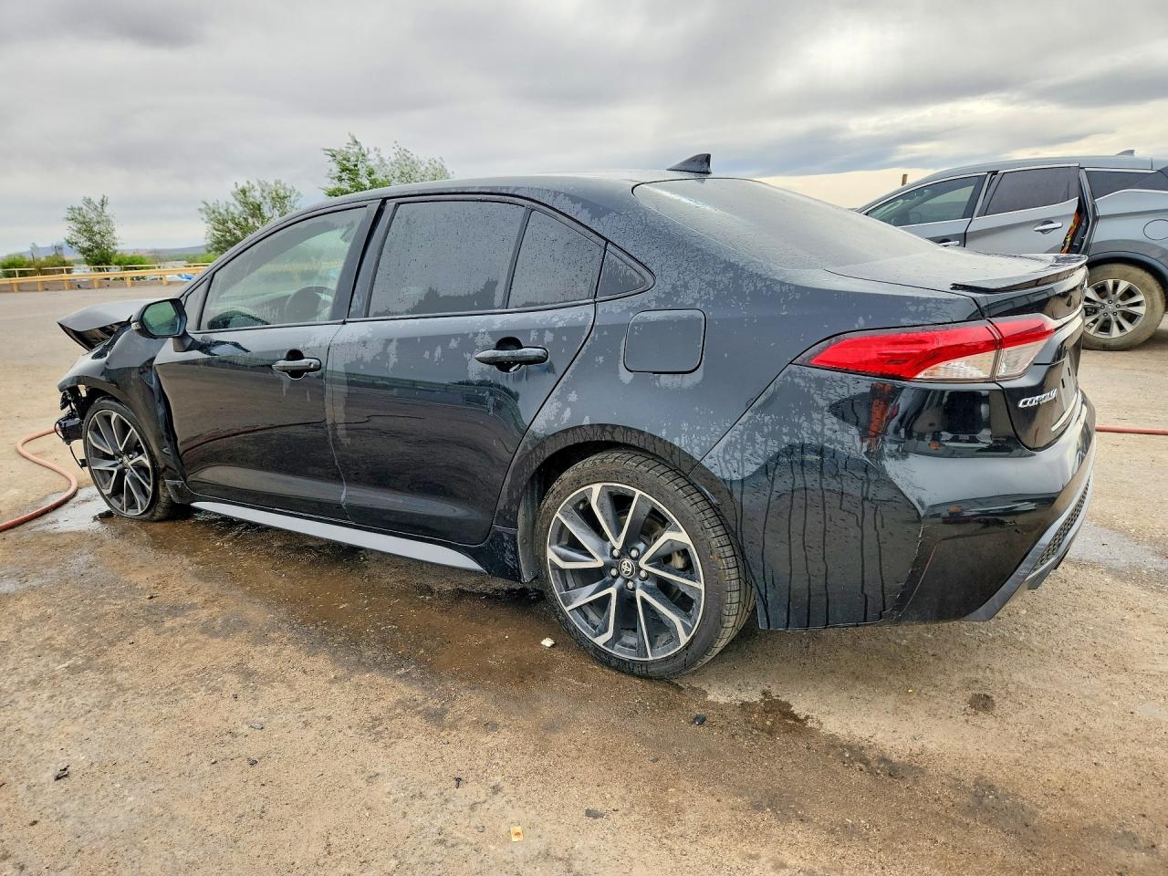 2020 Toyota Corolla Se Black vin: JTDP4RCE2LJ002457