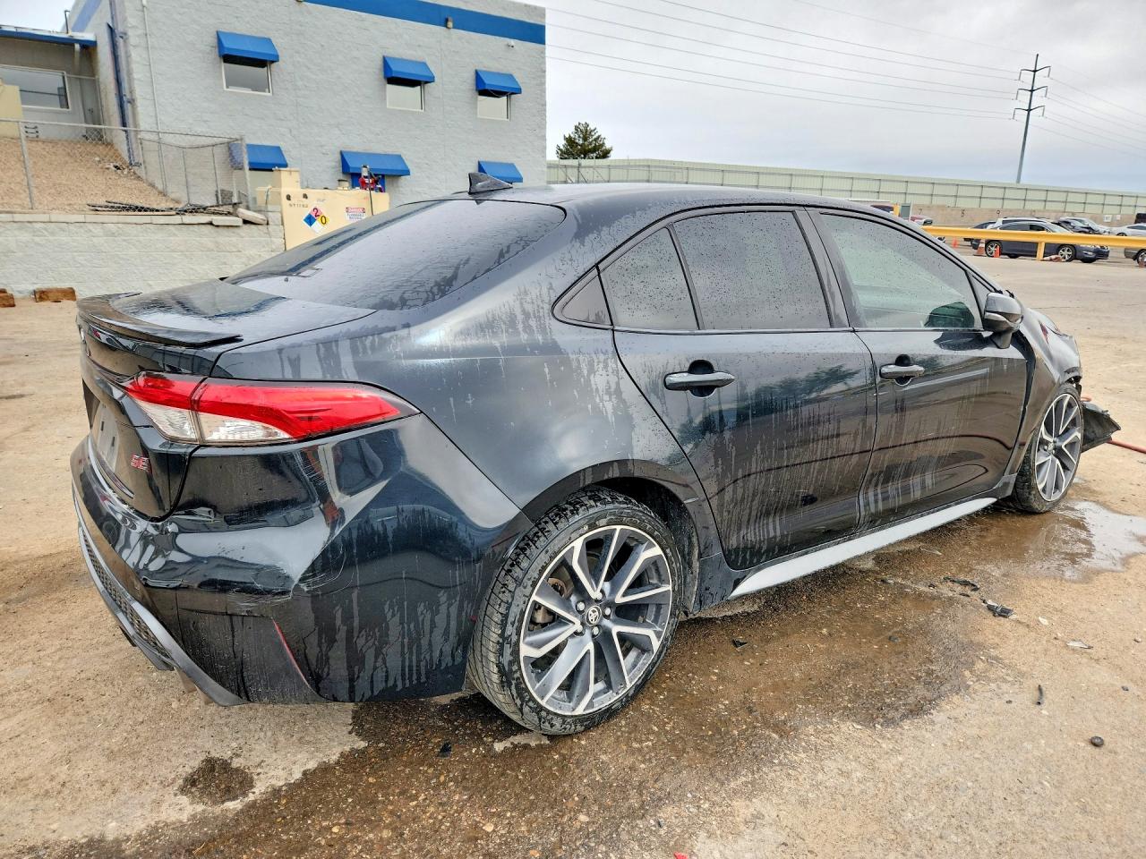 2020 Toyota Corolla Se Black vin: JTDP4RCE2LJ002457