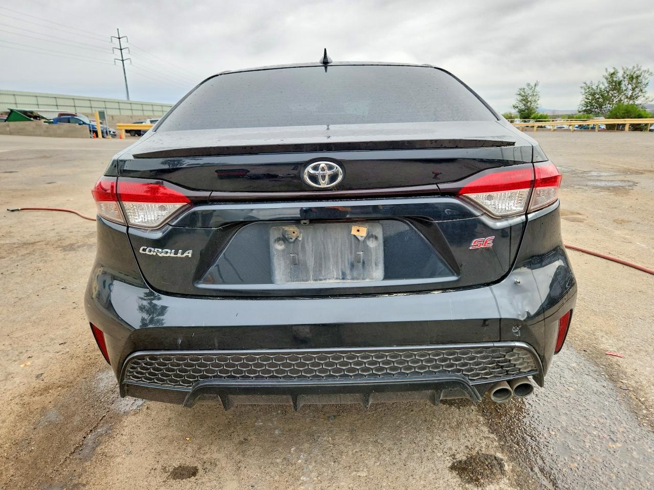 2020 Toyota Corolla Se Black vin: JTDP4RCE2LJ002457