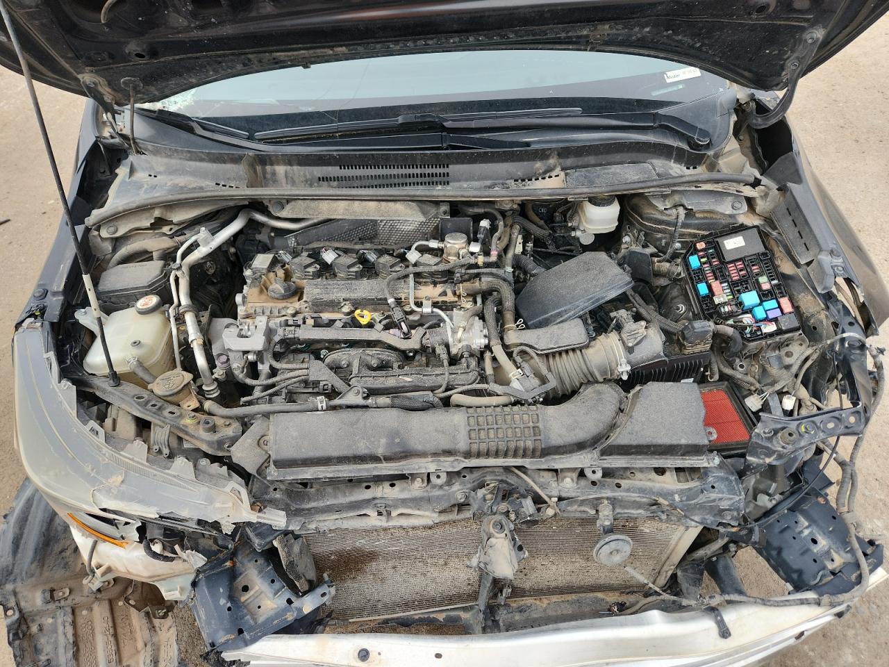 2020 Toyota Corolla Se Black vin: JTDP4RCE2LJ002457 Damage: Left Head Lamp, Missing, Replacement Required
