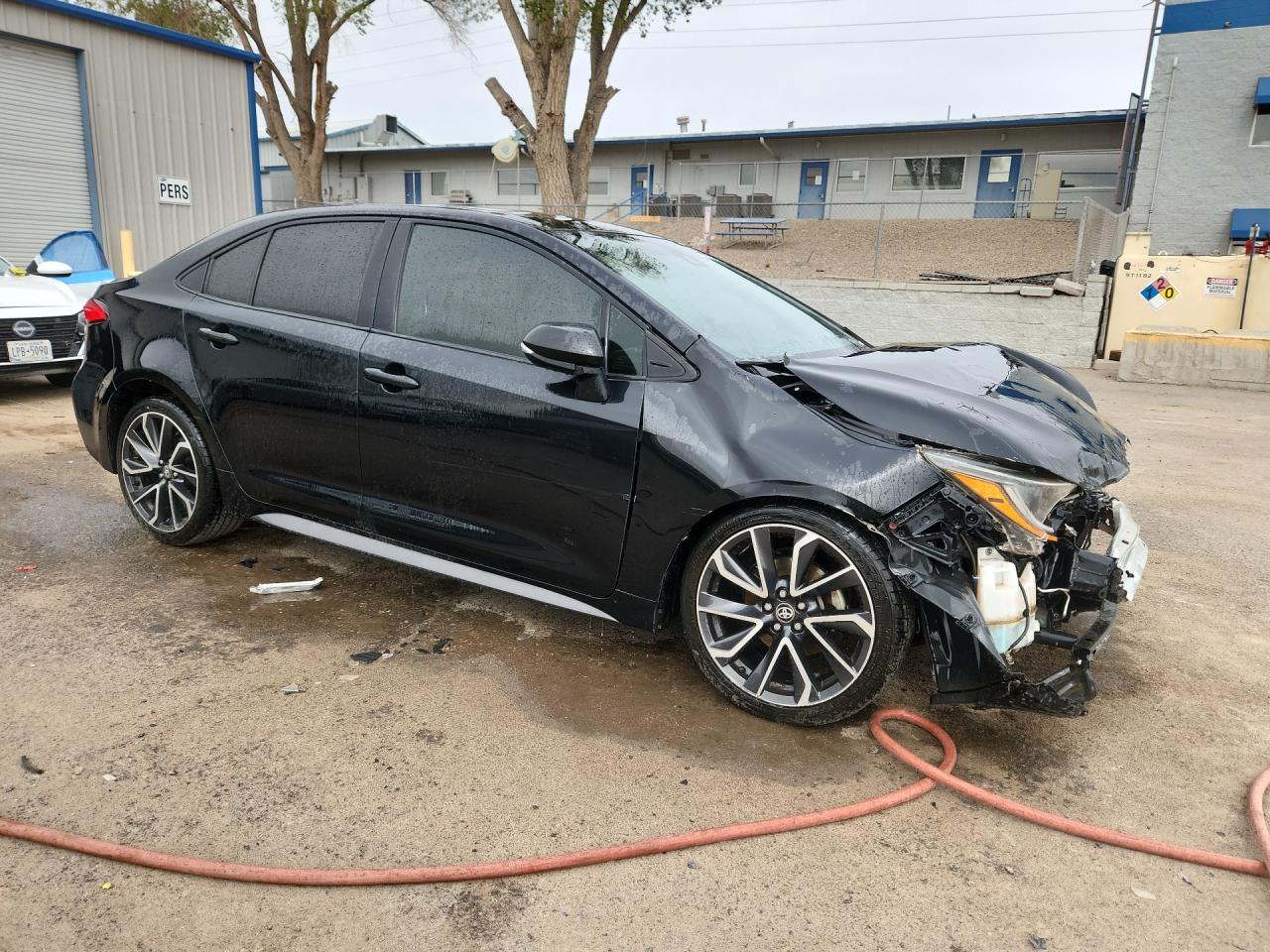 2020 Toyota Corolla Se Black vin: JTDP4RCE2LJ002457 Damage: Right Front Fender, Dent(S) W/ Paint Dmg, > 12 Inches