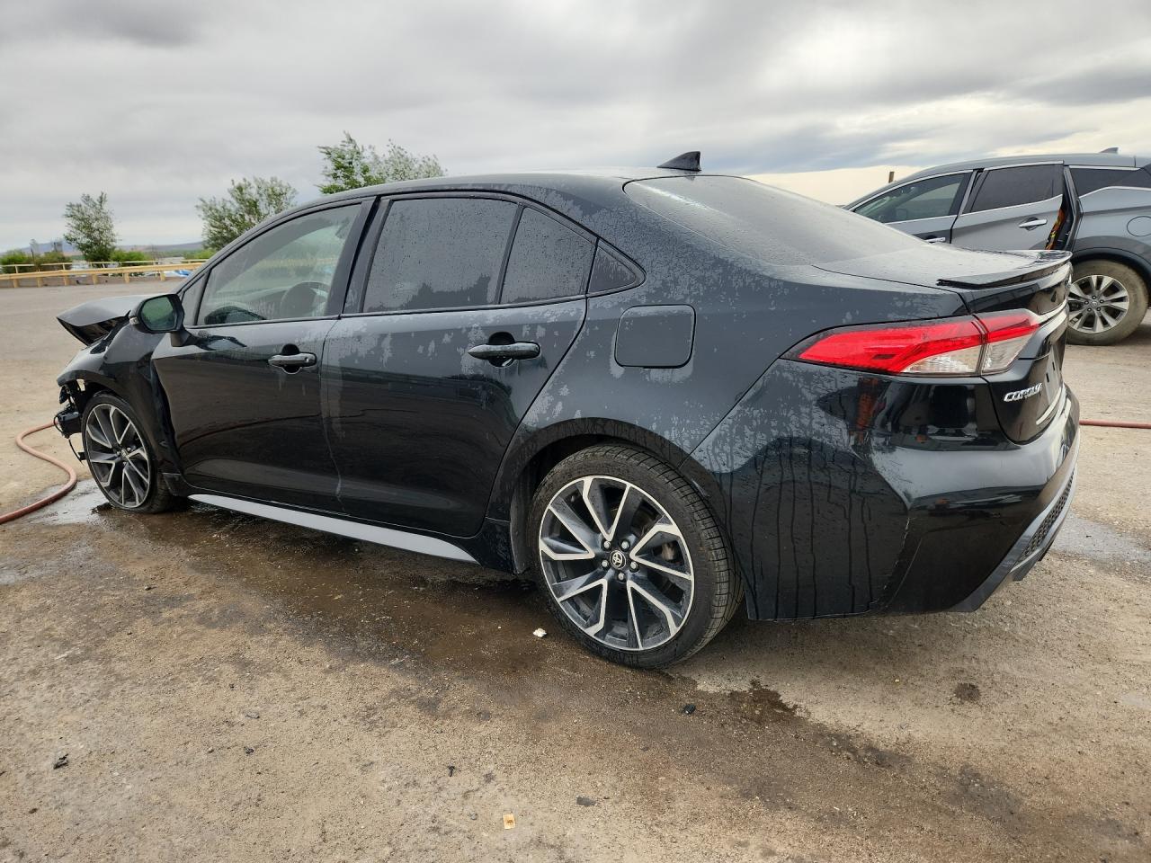 2020 Toyota Corolla Se Black vin: JTDP4RCE2LJ002457 Damage: Lf Axle Assembly, Broken, Replacement Required