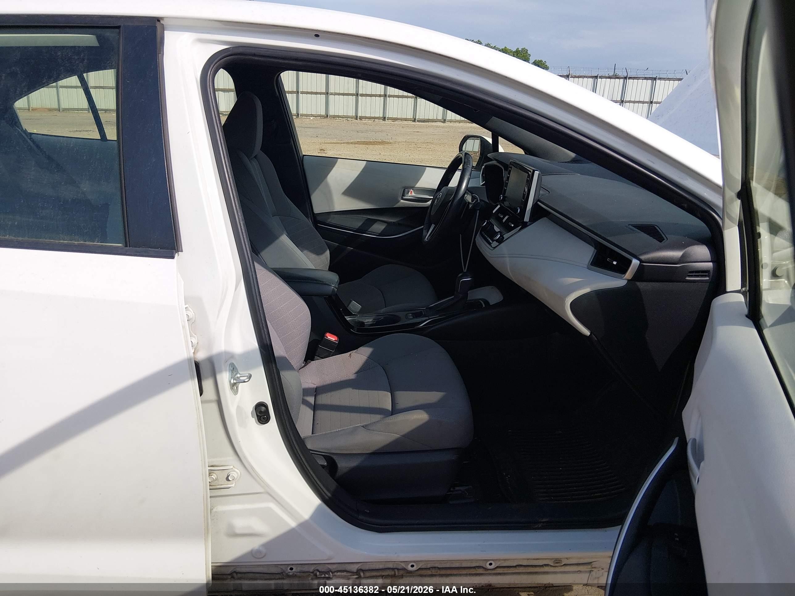 2020 Toyota Corolla Se White vin: JTDP4RCE7LJ030545