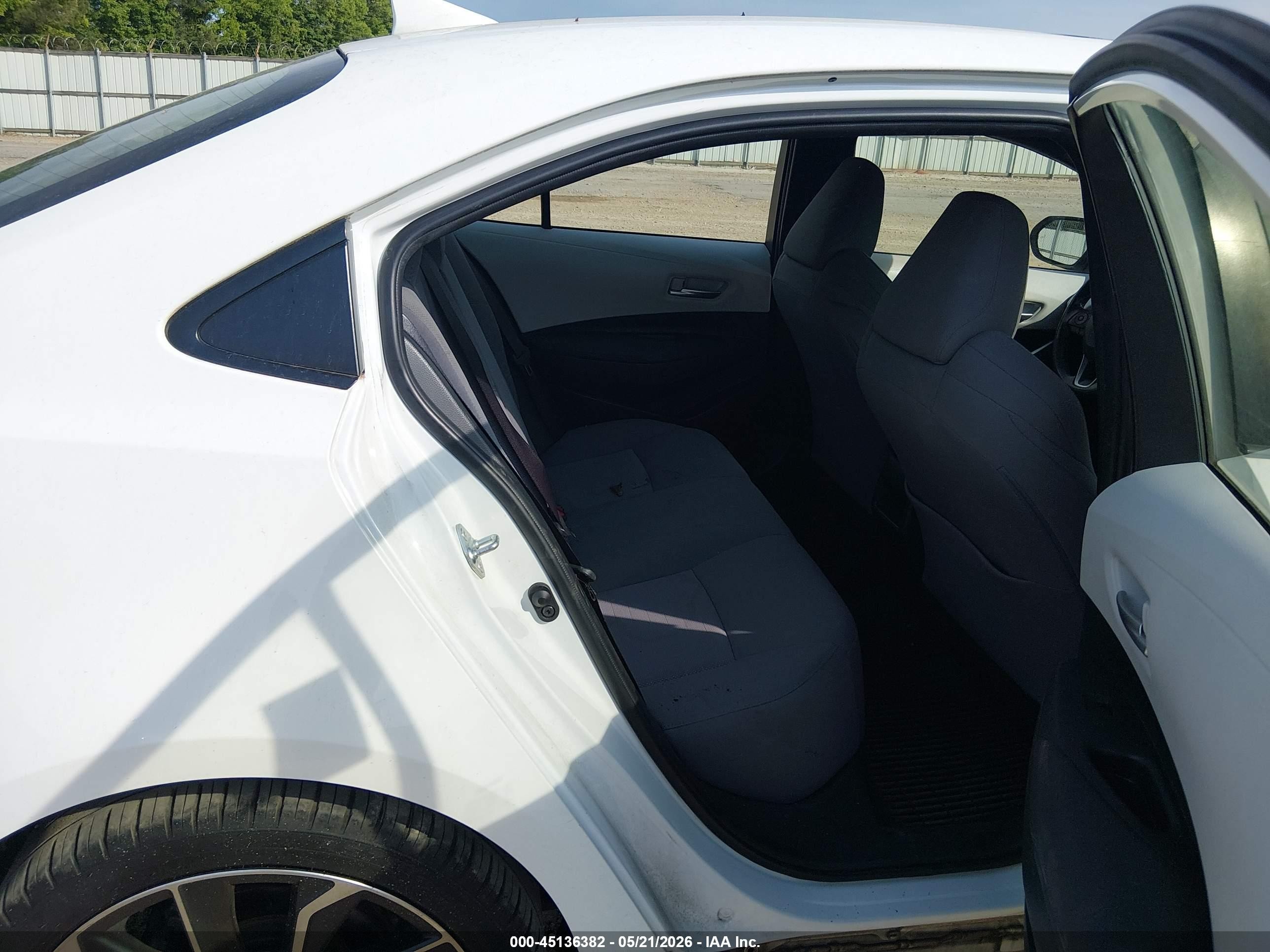 2020 Toyota Corolla Se White vin: JTDP4RCE7LJ030545