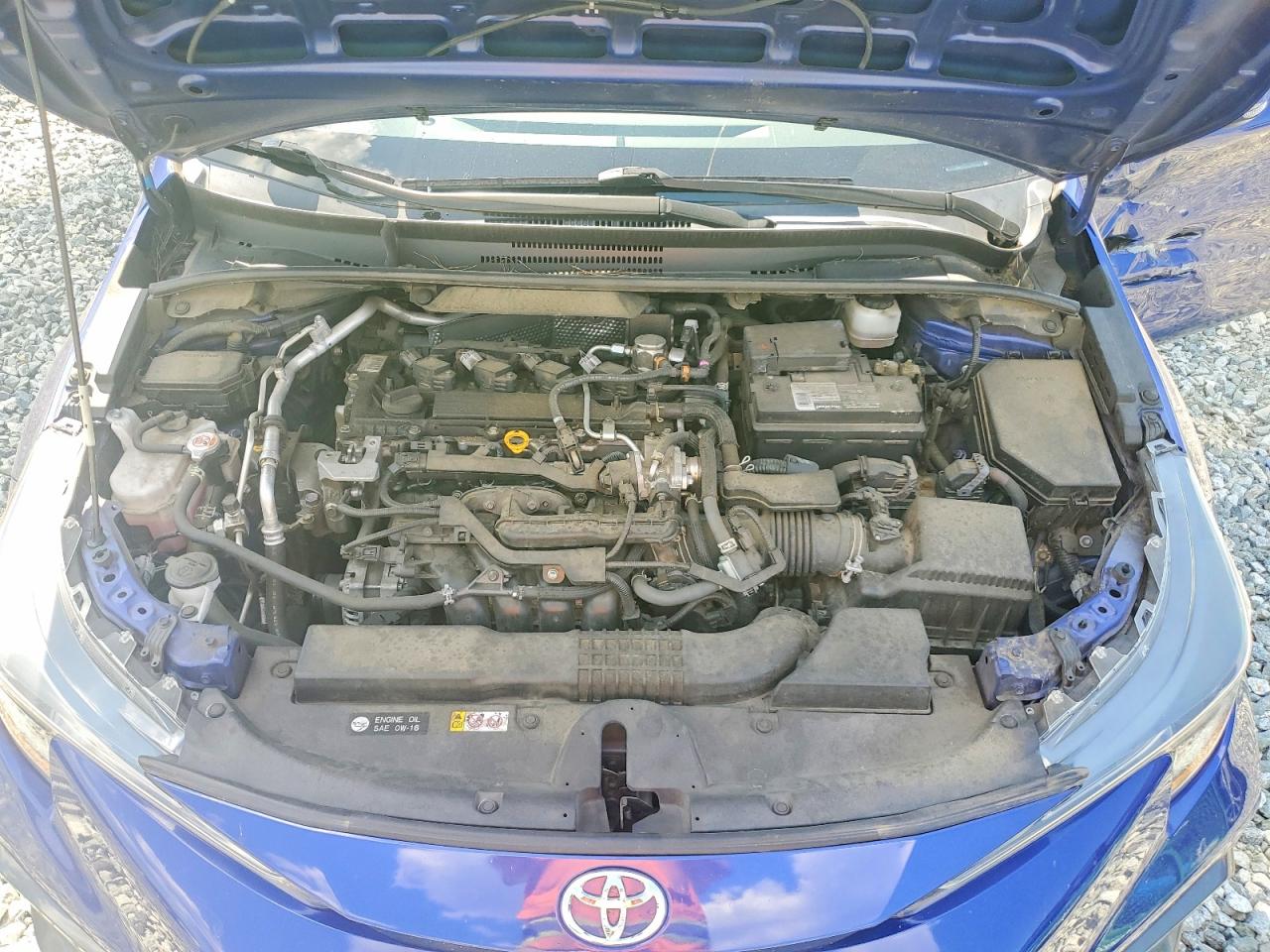 2021 Toyota Corolla Se Синий vin: JTDS4MCE3MJ059409