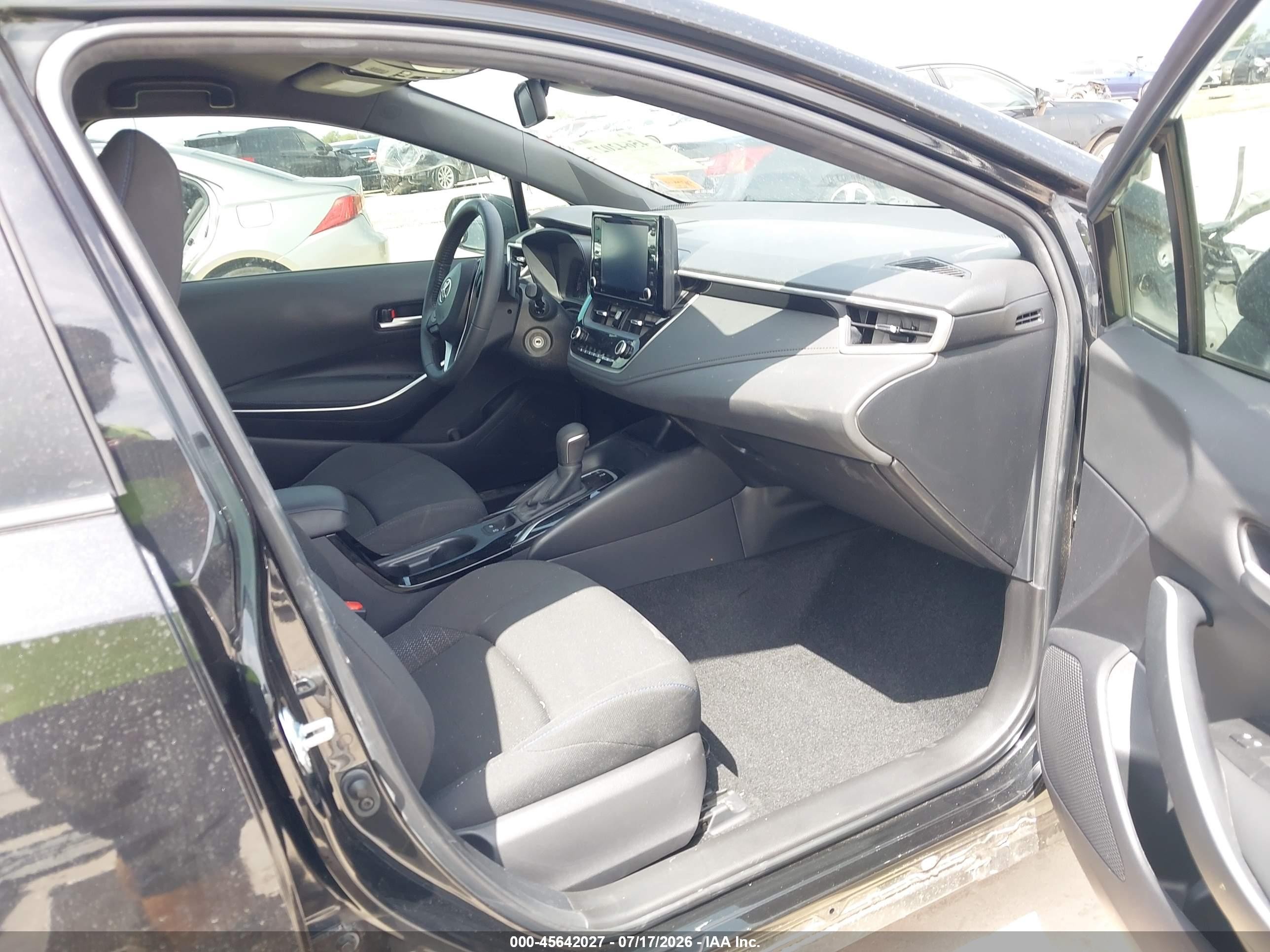 2022 Toyota Corolla Se Dark Blue vin: JTDS4MCE4NJ091299