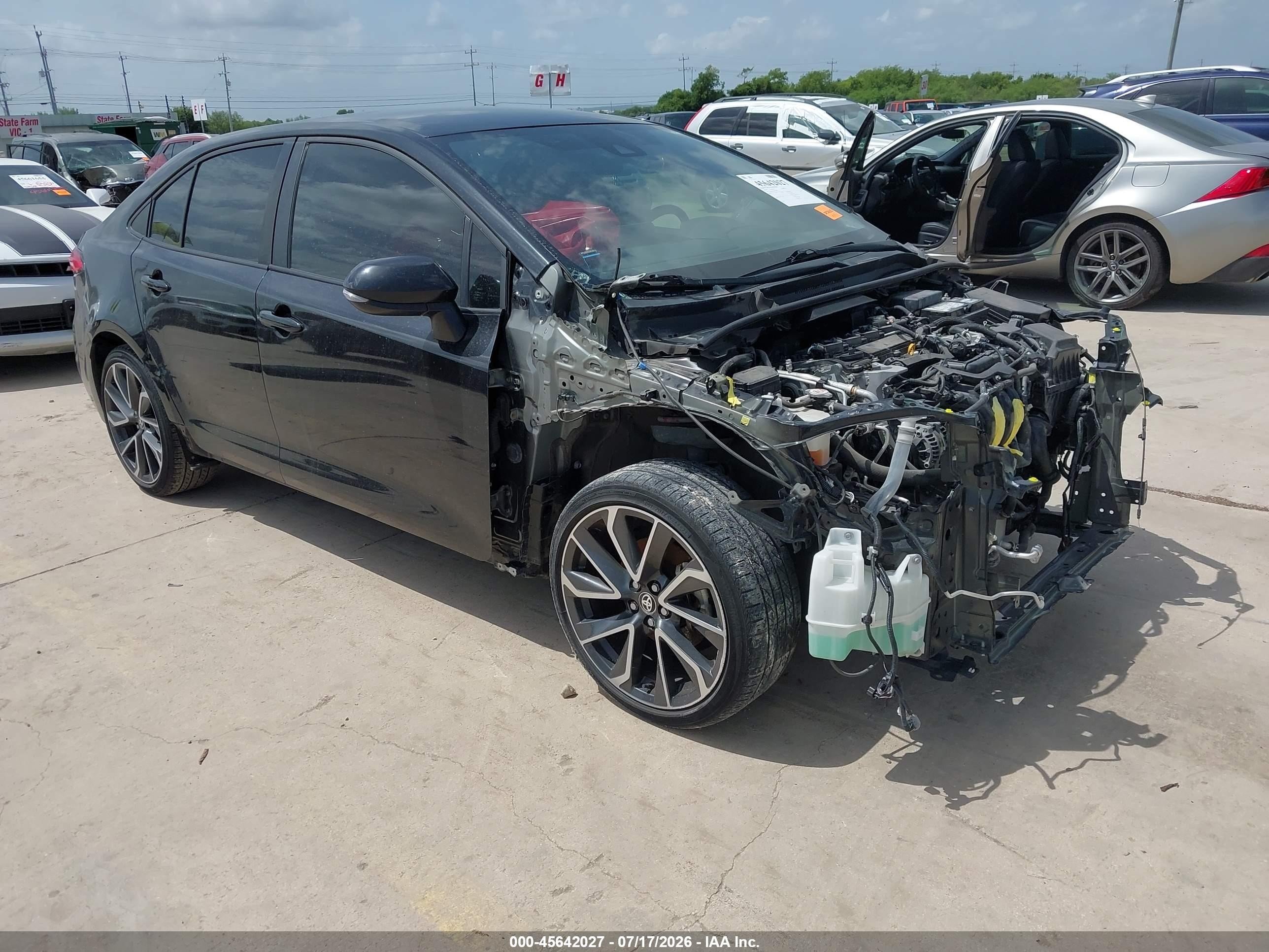 2022 Toyota Corolla Se Dark Blue vin: JTDS4MCE4NJ091299