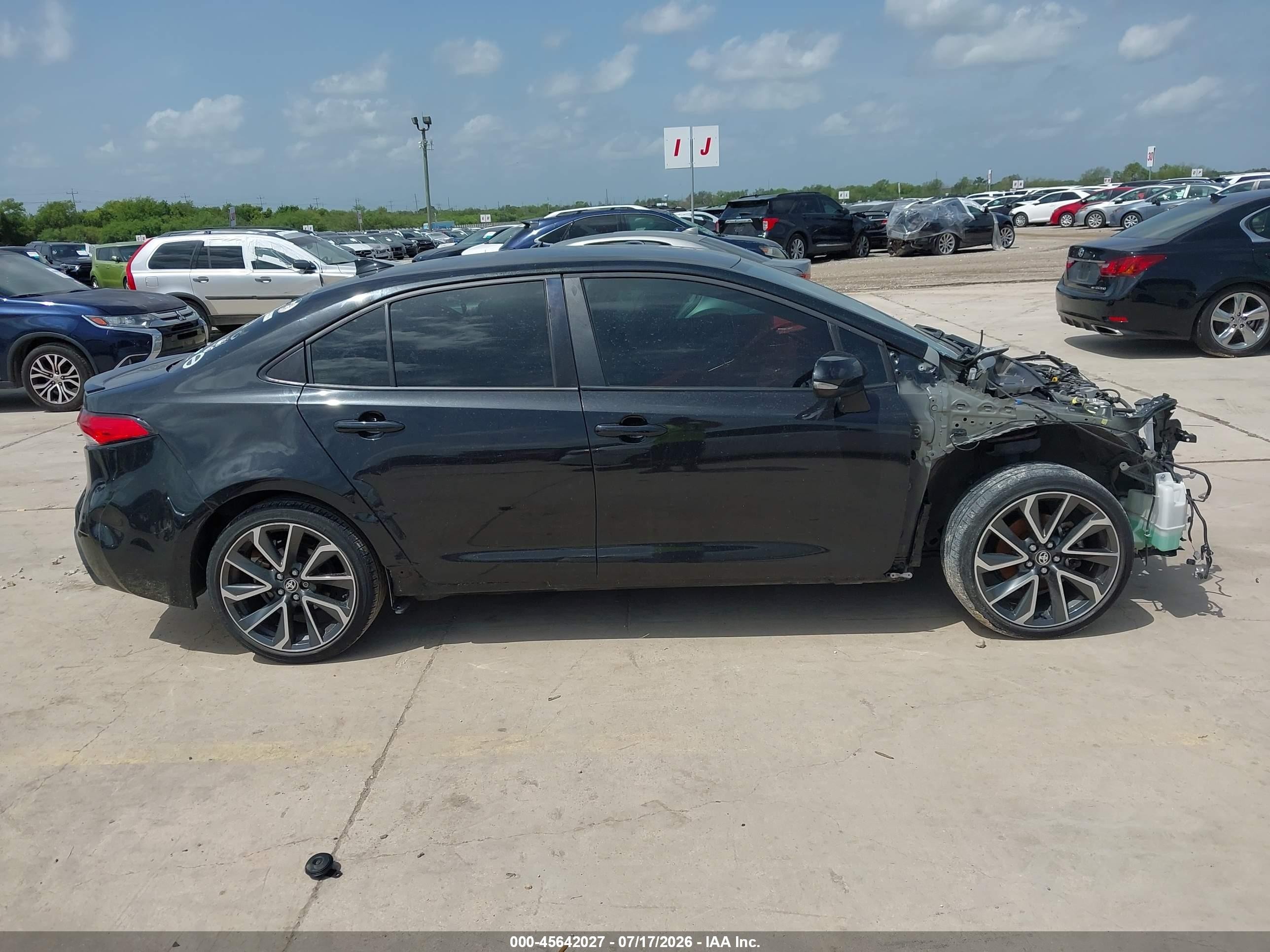 2022 Toyota Corolla Se Dark Blue vin: JTDS4MCE4NJ091299