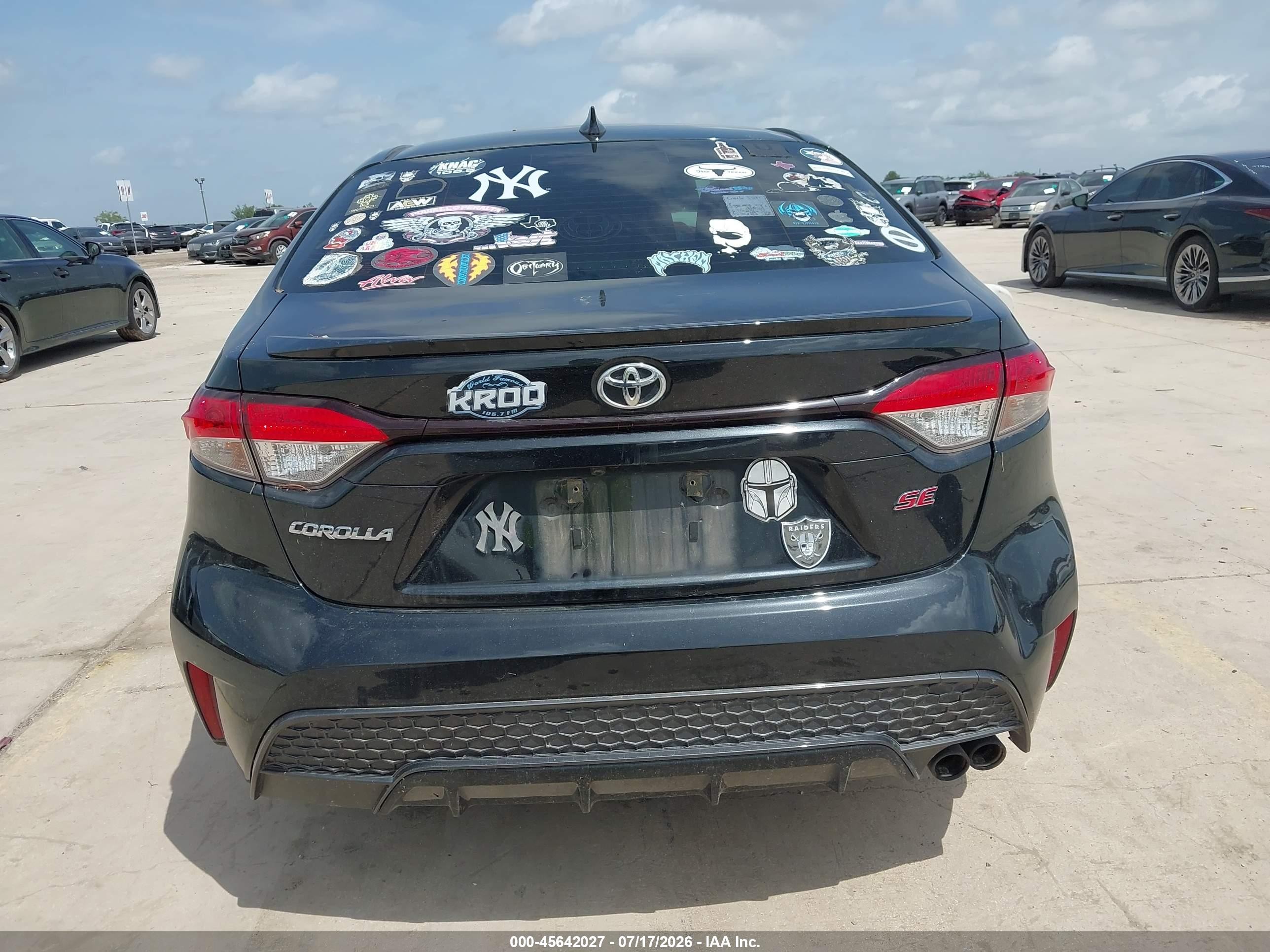 2022 Toyota Corolla Se Dark Blue vin: JTDS4MCE4NJ091299