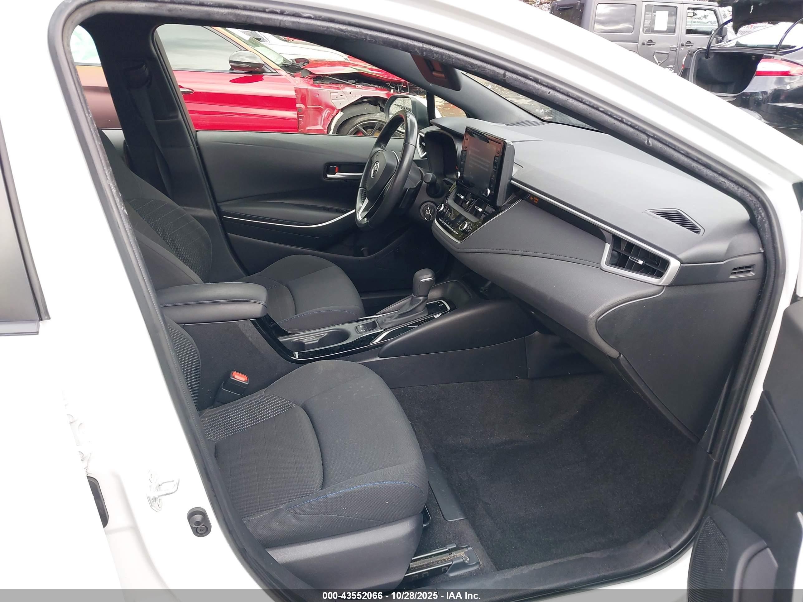 2022 Toyota Corolla Se White vin: JTDS4MCE5NJ089786