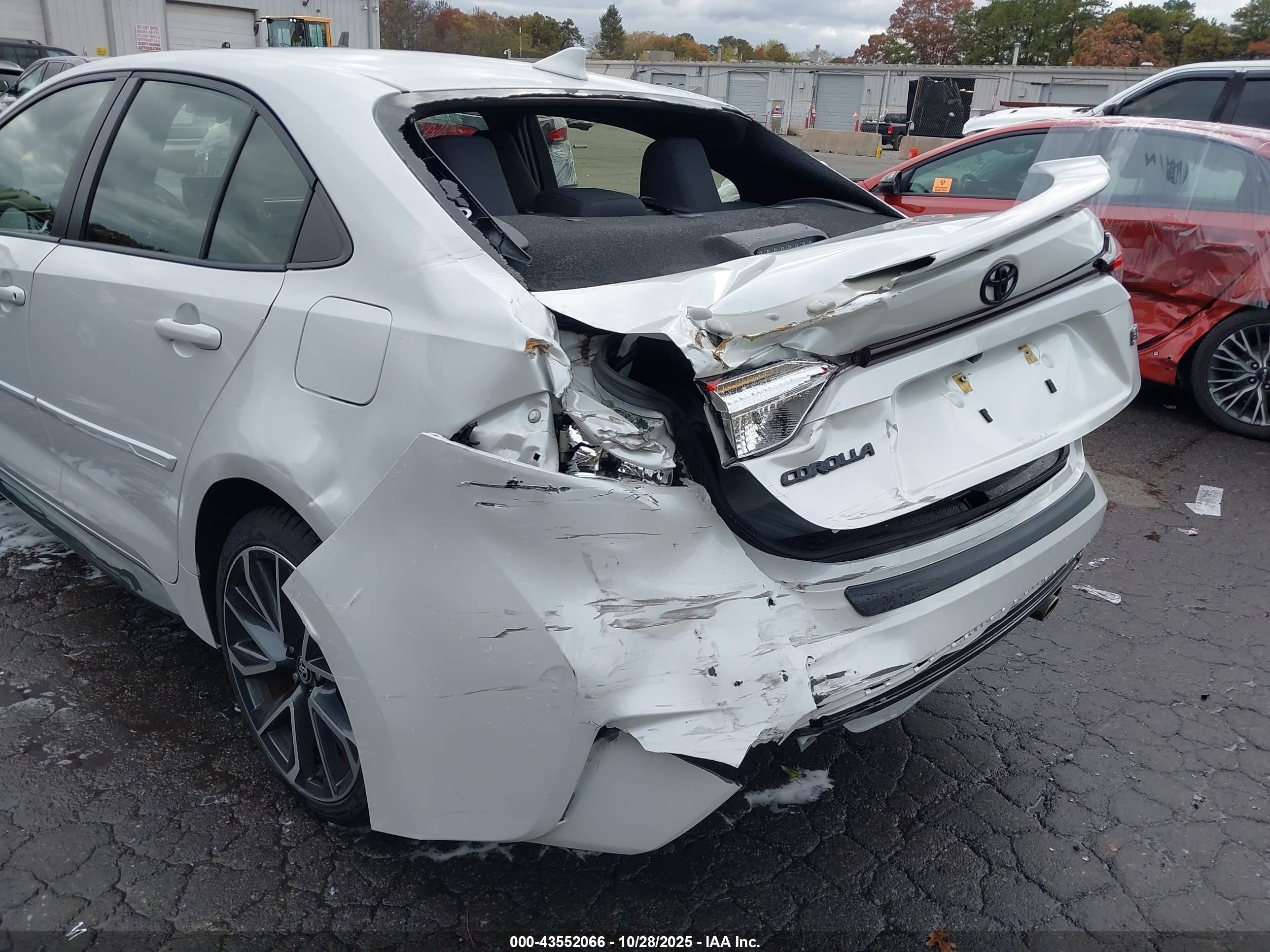 2022 Toyota Corolla Se White vin: JTDS4MCE5NJ089786