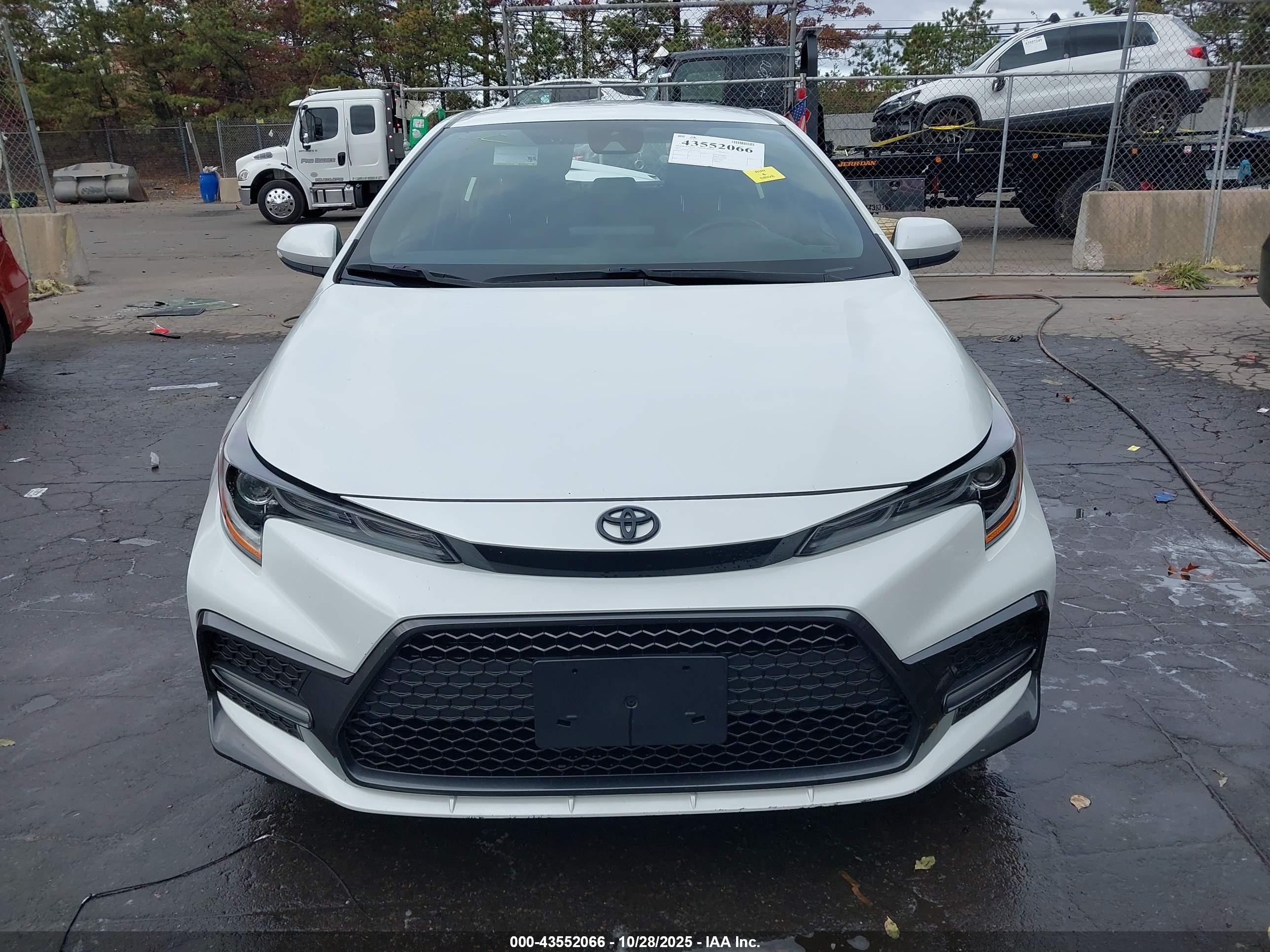 2022 Toyota Corolla Se White vin: JTDS4MCE5NJ089786