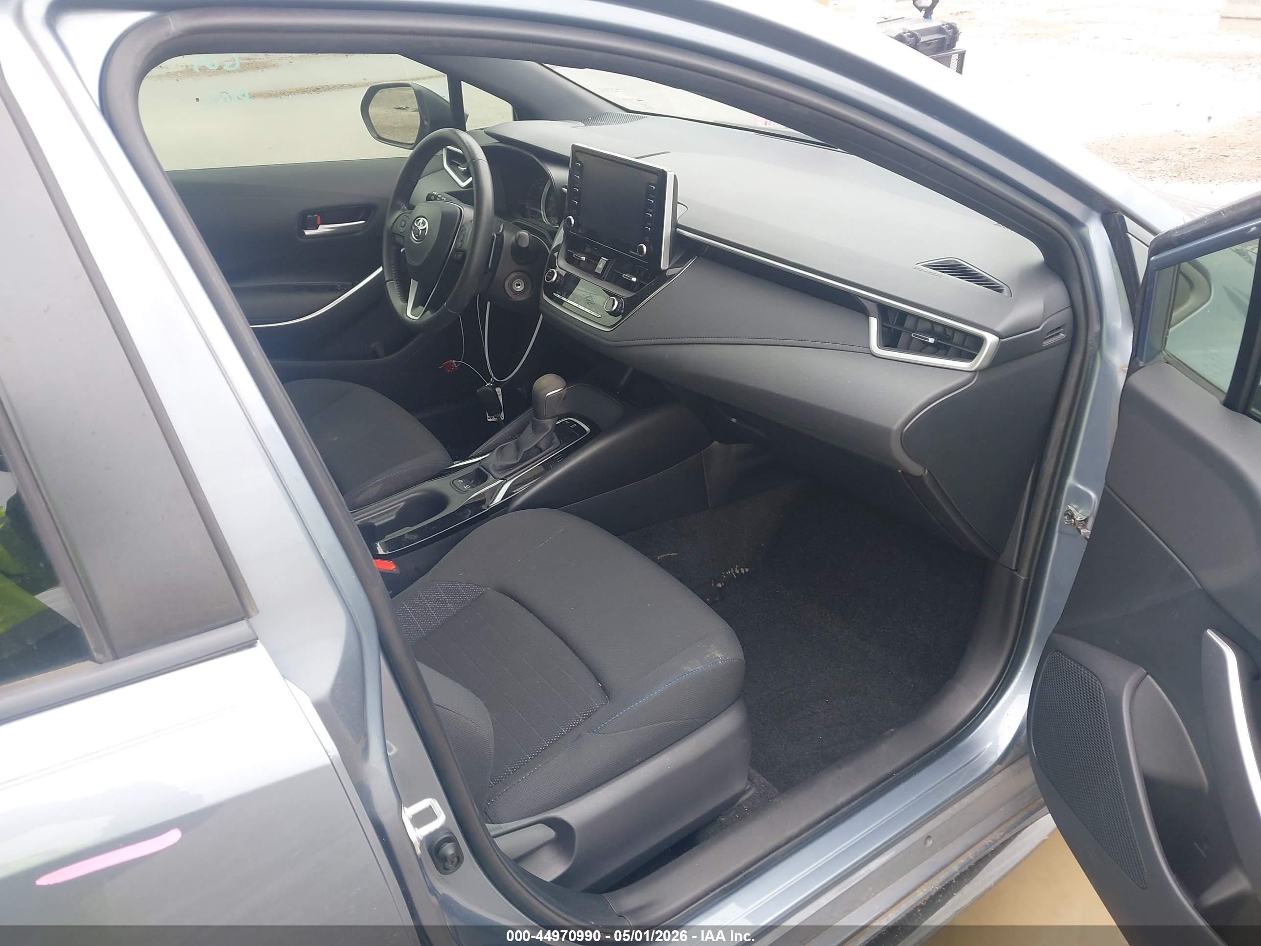 2021 Toyota Corolla Se Blue vin: JTDS4MCE7MJ063902