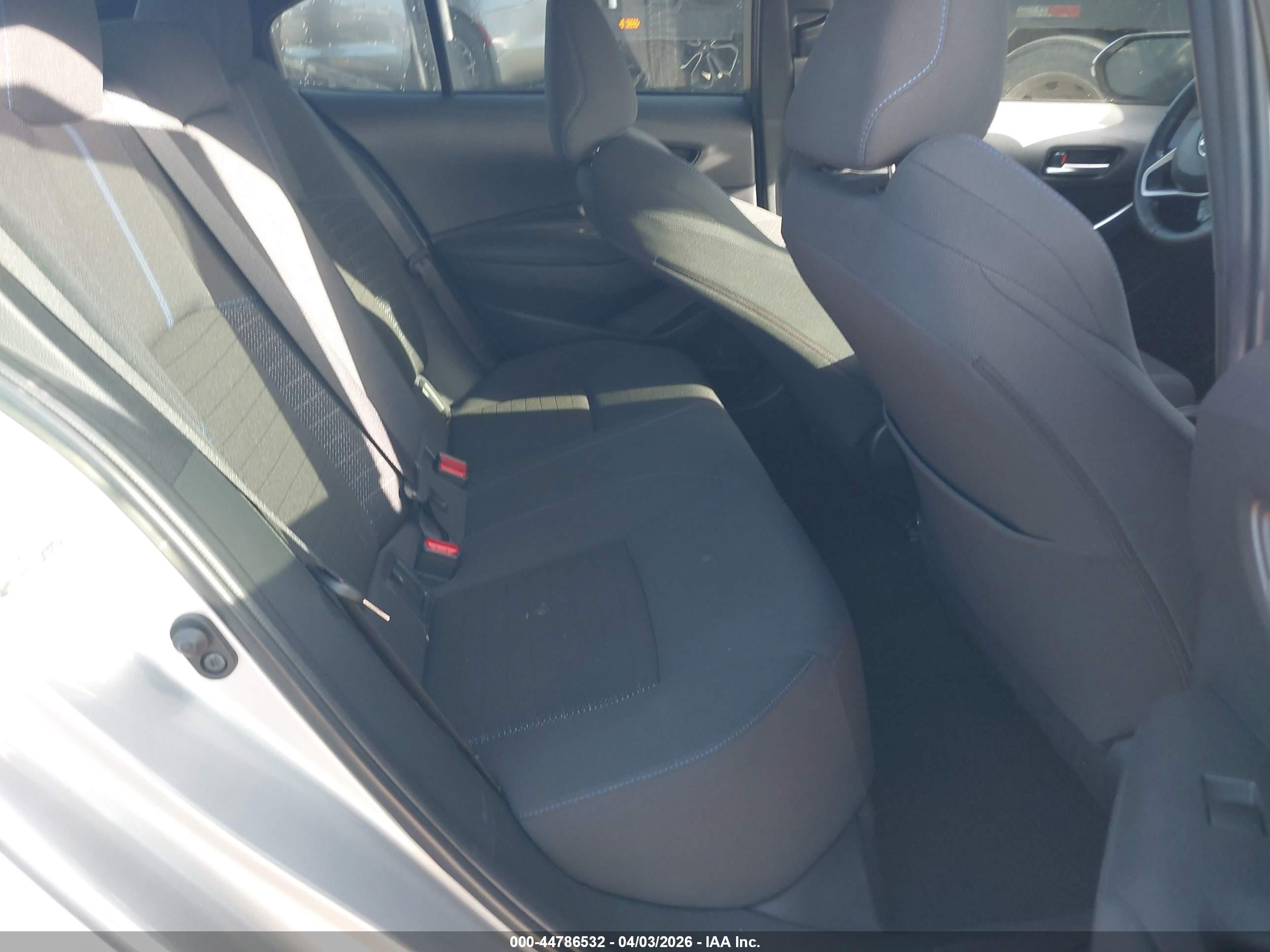 2021 Toyota Corolla Se Silver vin: JTDS4MCE7MJ070283