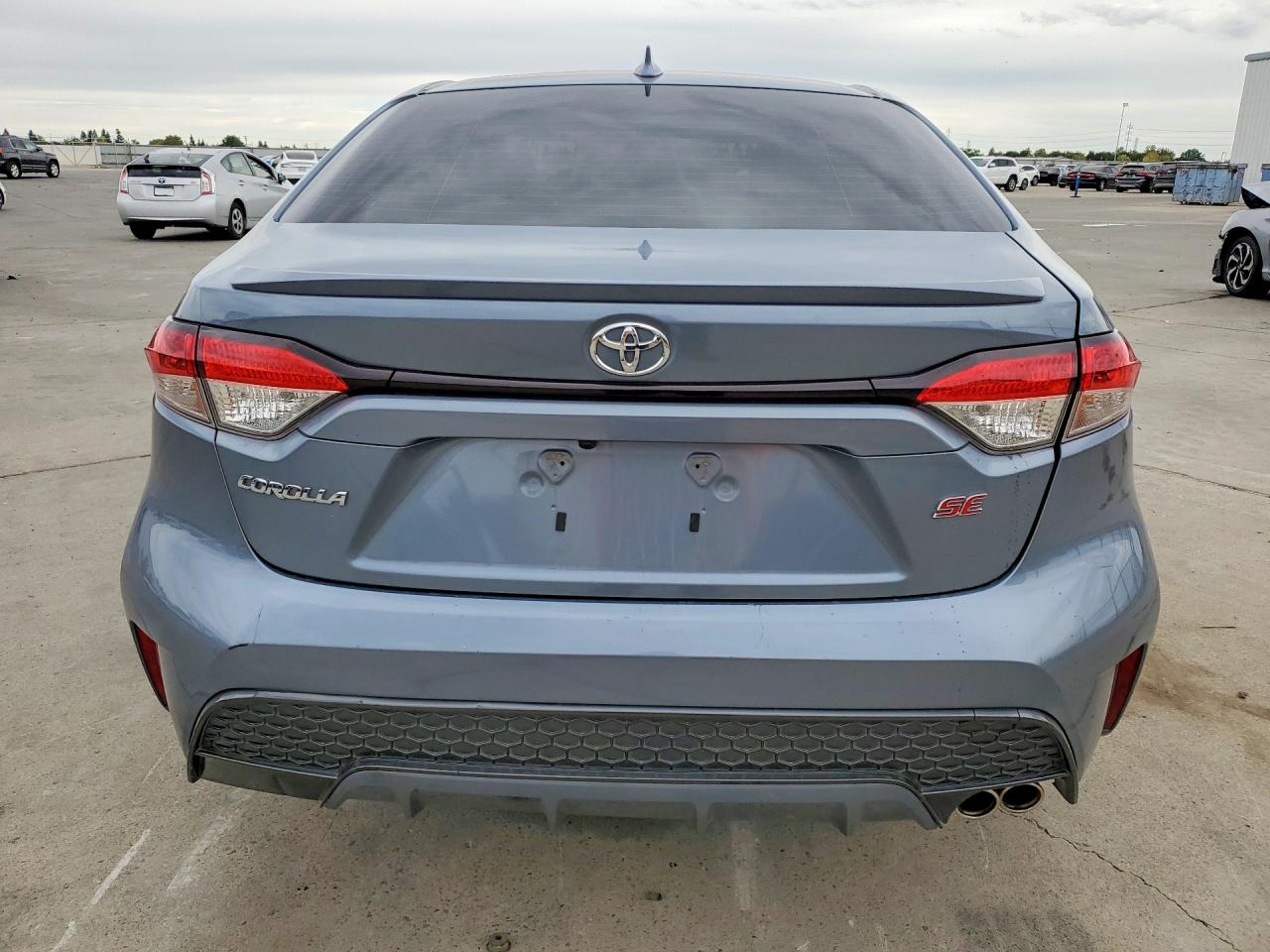 2021 Toyota Corolla Se Gray vin: JTDS4MCE9MJ075503