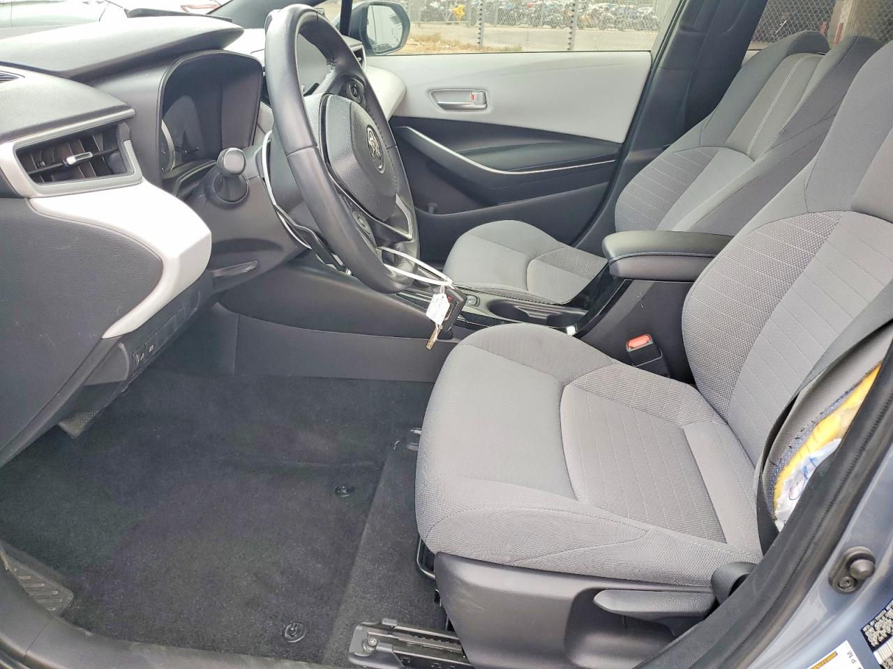 2021 Toyota Corolla Se Gray vin: JTDS4MCE9MJ075503