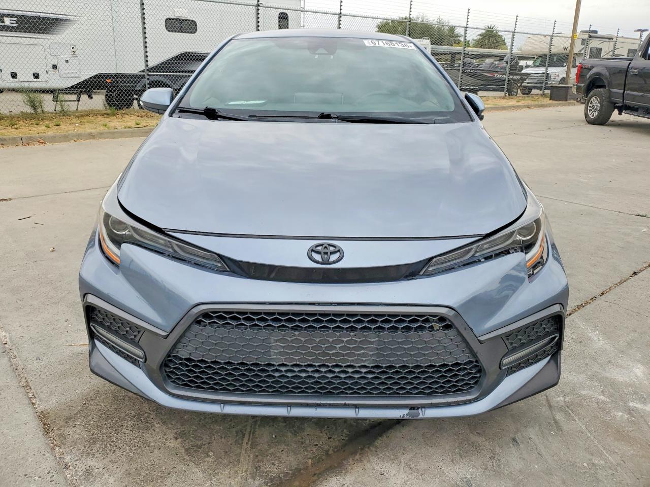 2021 Toyota Corolla Se Gray vin: JTDS4MCE9MJ075503