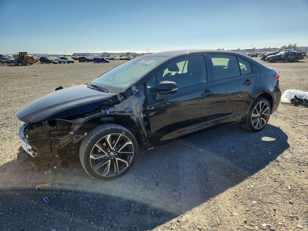 2020 Toyota Corolla Se Black vin: JTDS4RCE1LJ022094