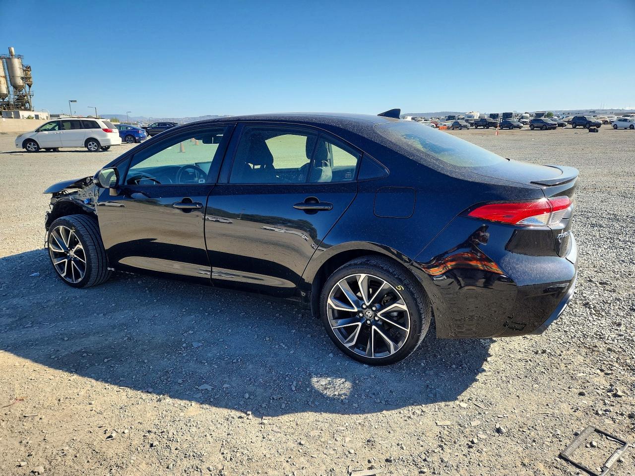 2020 Toyota Corolla Se Black vin: JTDS4RCE1LJ022094