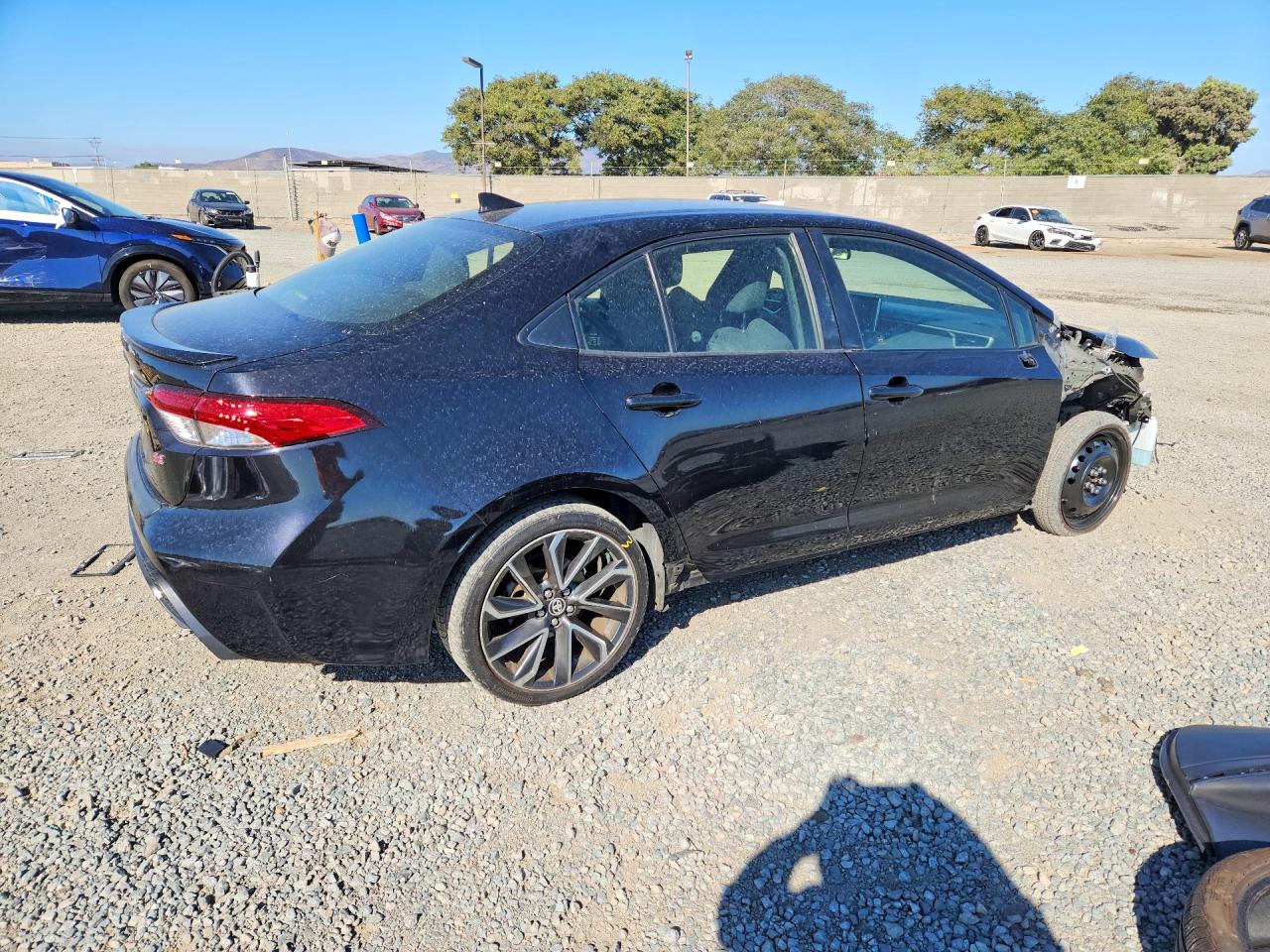 2020 Toyota Corolla Se Black vin: JTDS4RCE1LJ022094