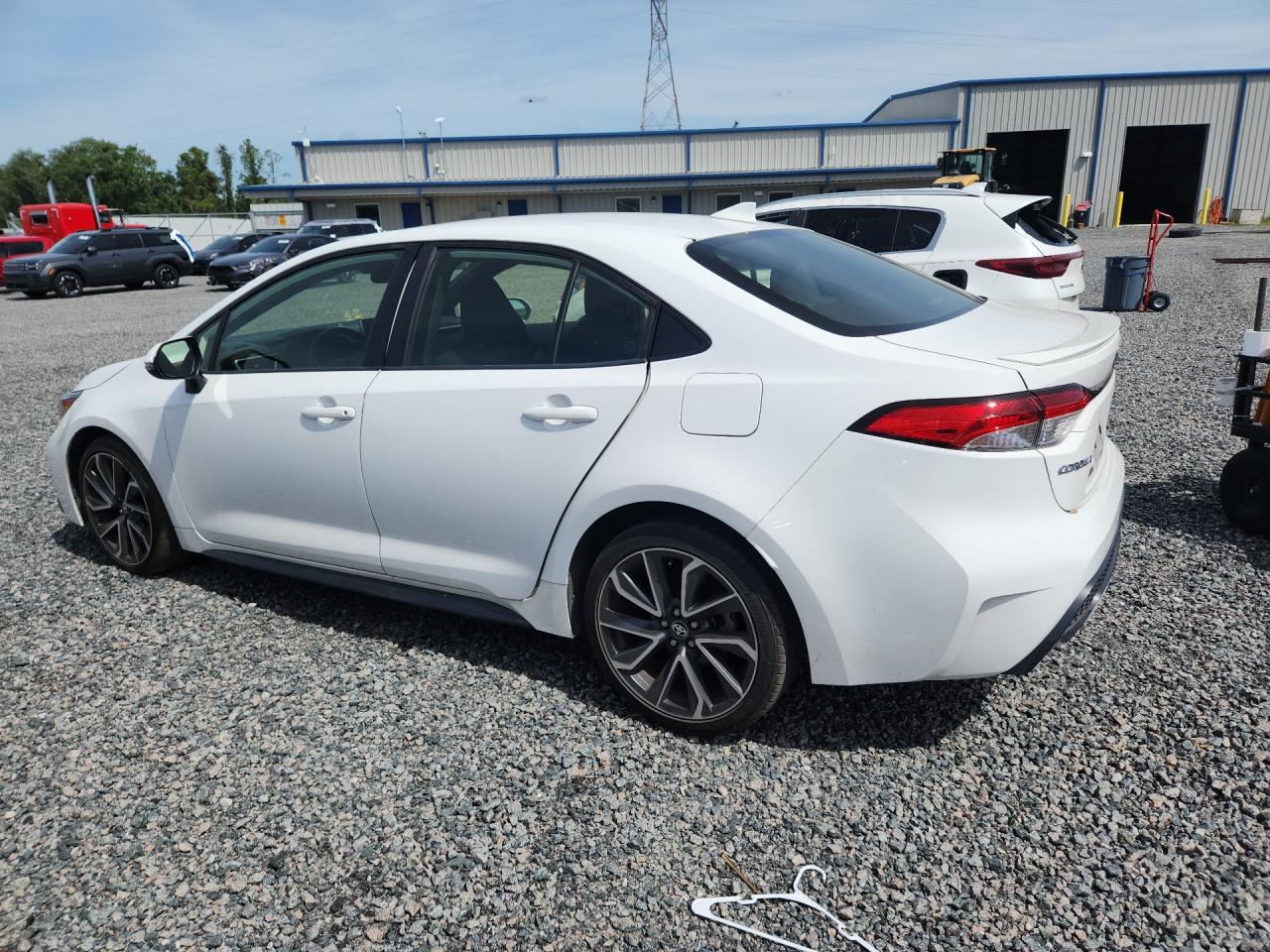 2020 Toyota Corolla Se White vin: JTDS4RCE2LJ050650