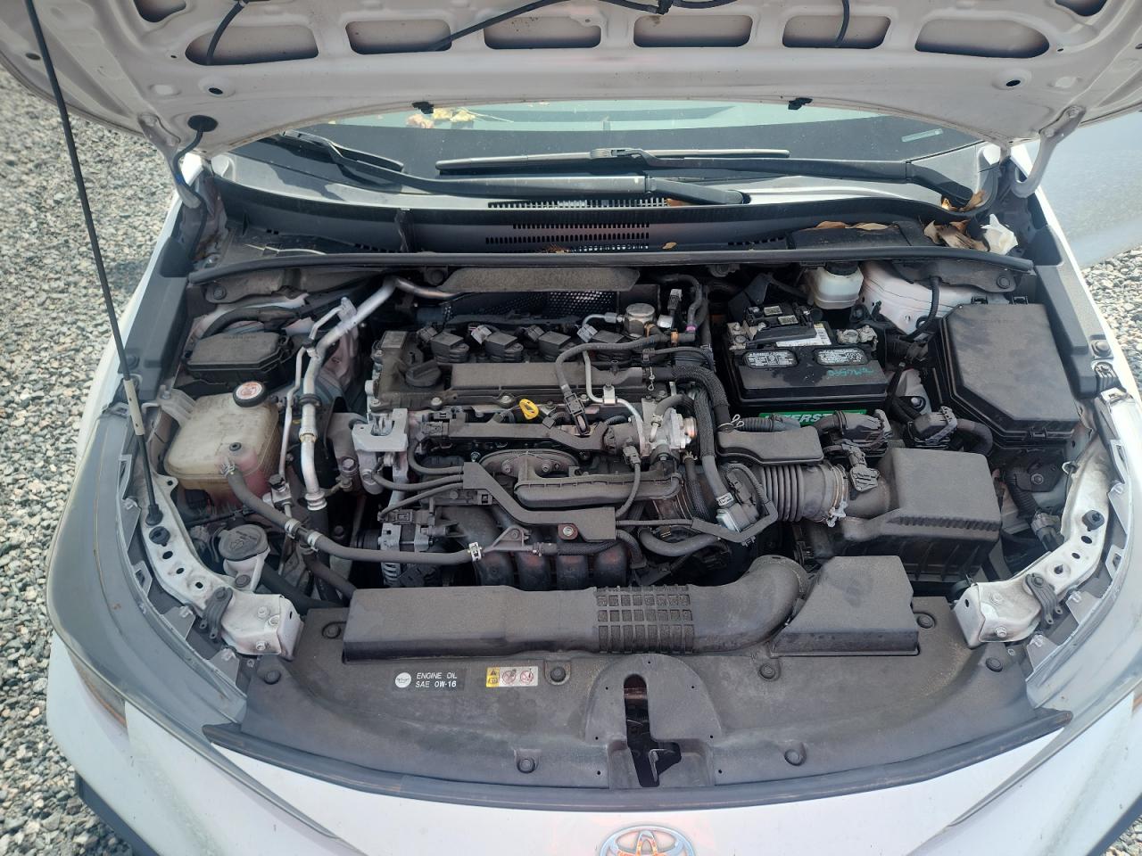 2020 Toyota Corolla Se White vin: JTDS4RCE2LJ050650