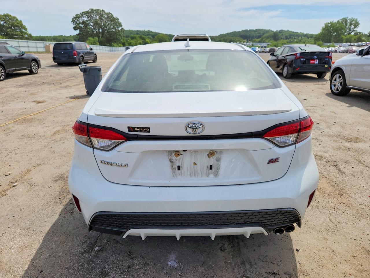 2020 Toyota Corolla Se White vin: JTDS4RCE3LJ013686