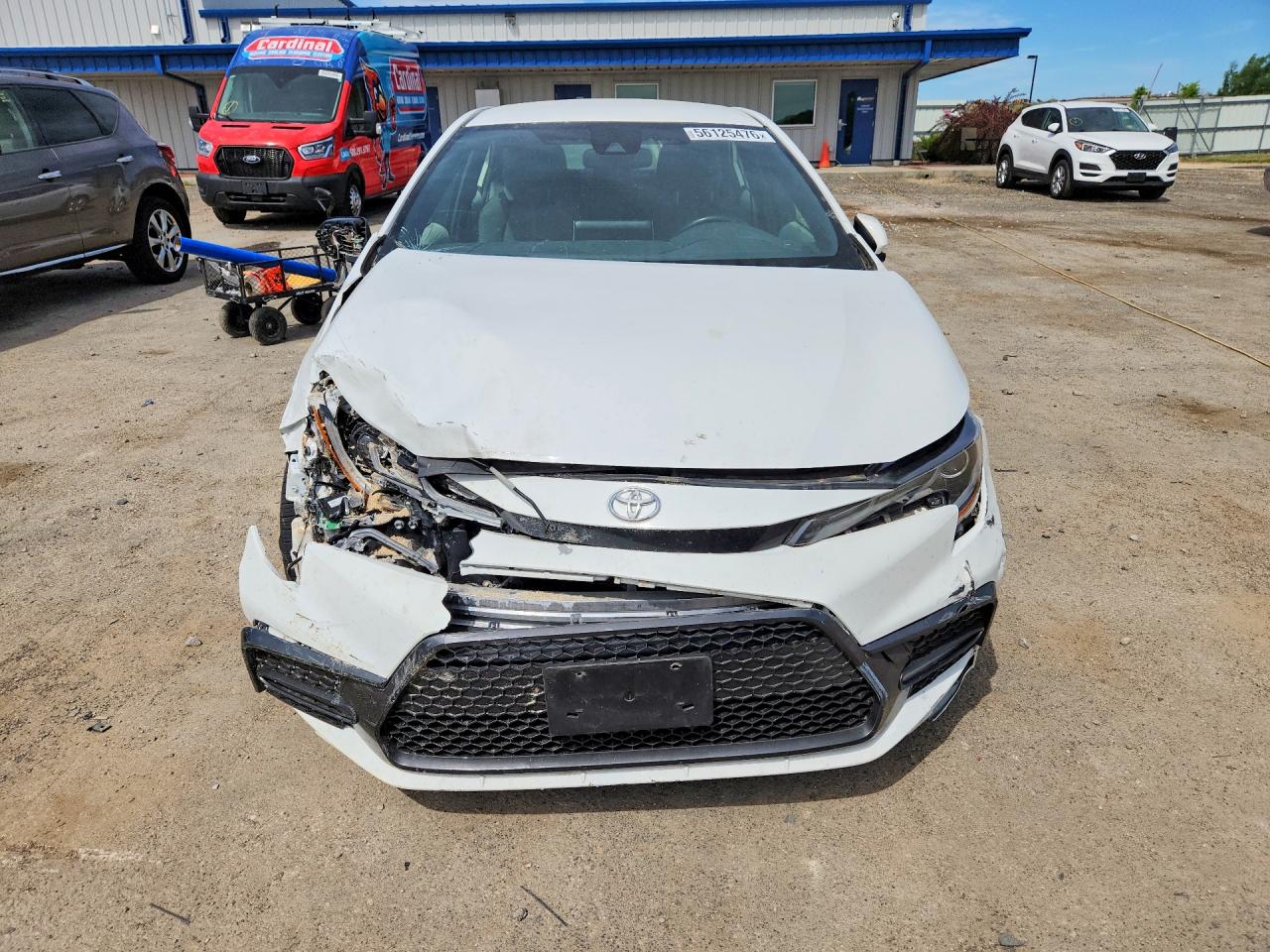 2020 Toyota Corolla Se White vin: JTDS4RCE3LJ013686