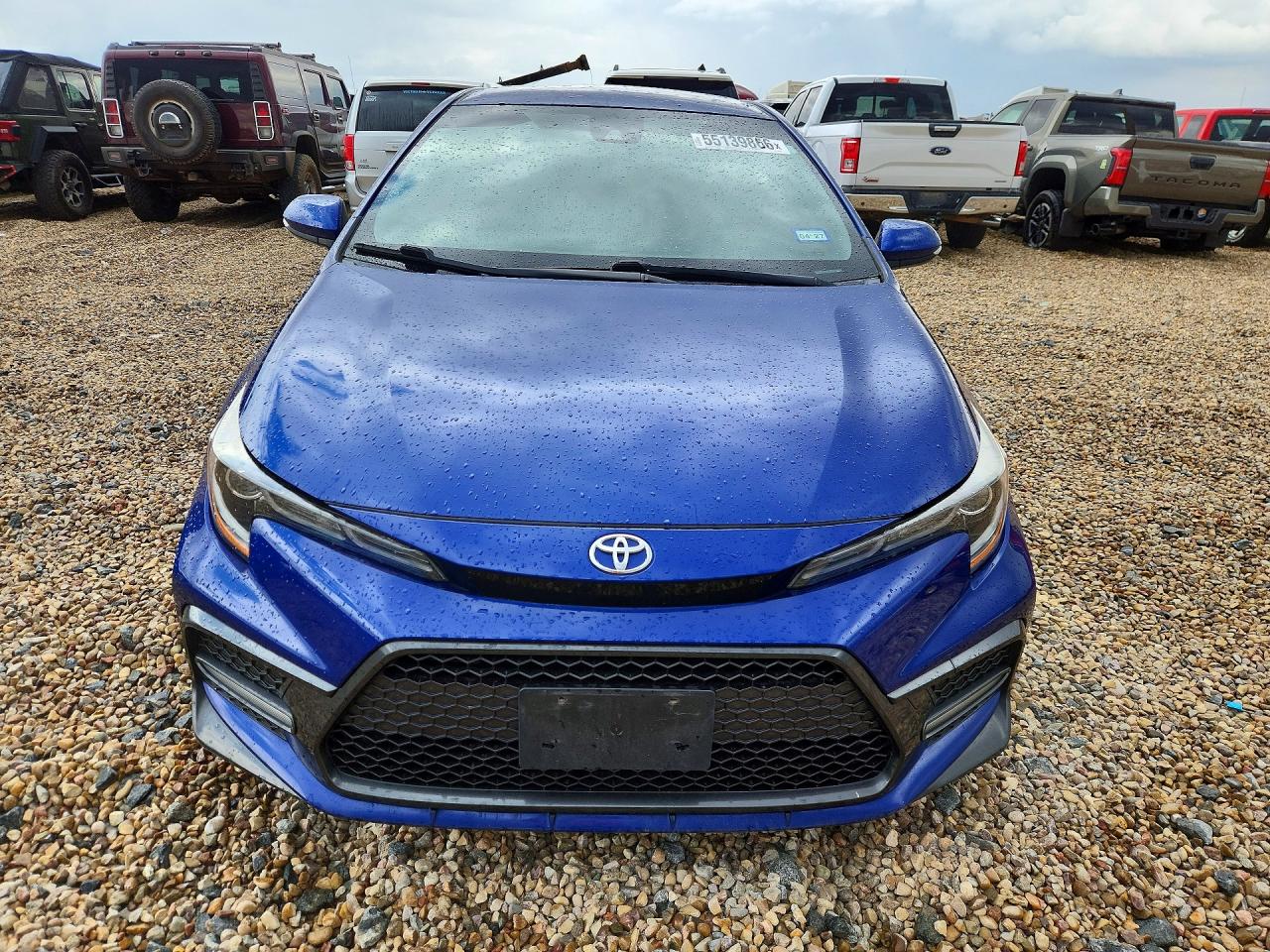 2020 Toyota Corolla Se Blue vin: JTDS4RCE3LJ051029