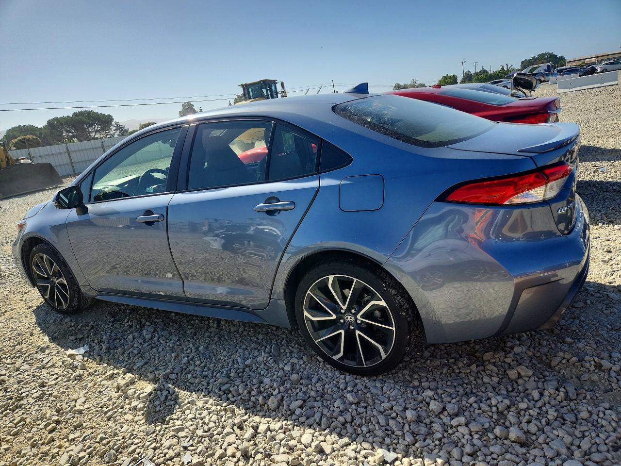 2020 Toyota Corolla Se Silver vin: JTDS4RCE4LJ023742