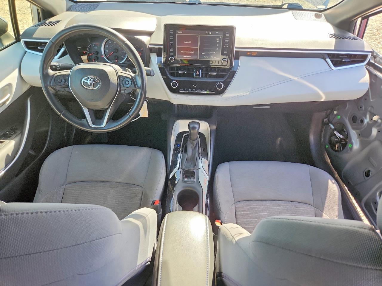 2020 Toyota Corolla Se Silver vin: JTDS4RCE4LJ023742