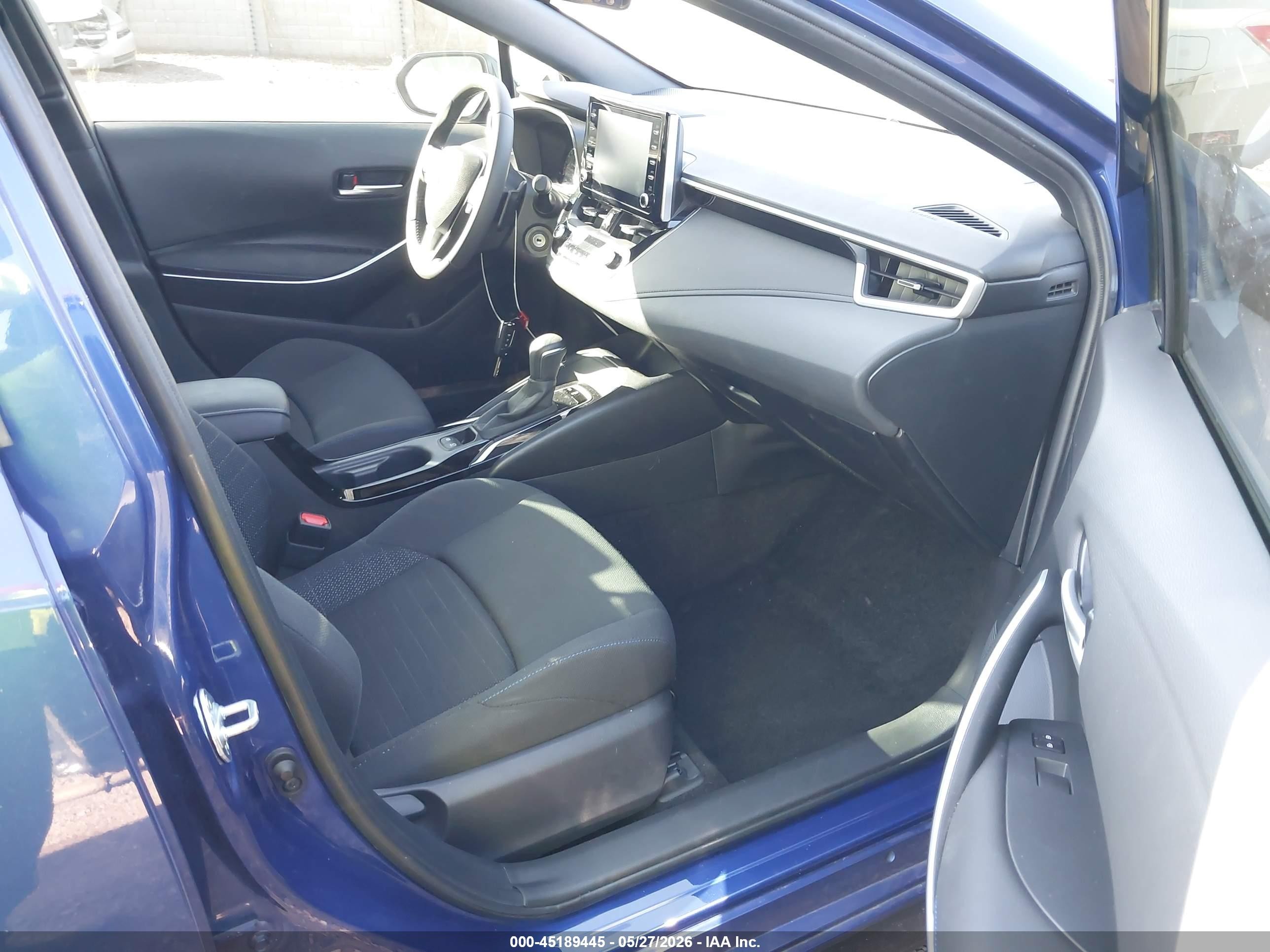 2020 Toyota Corolla Se Синий vin: JTDS4RCE4LJ030917