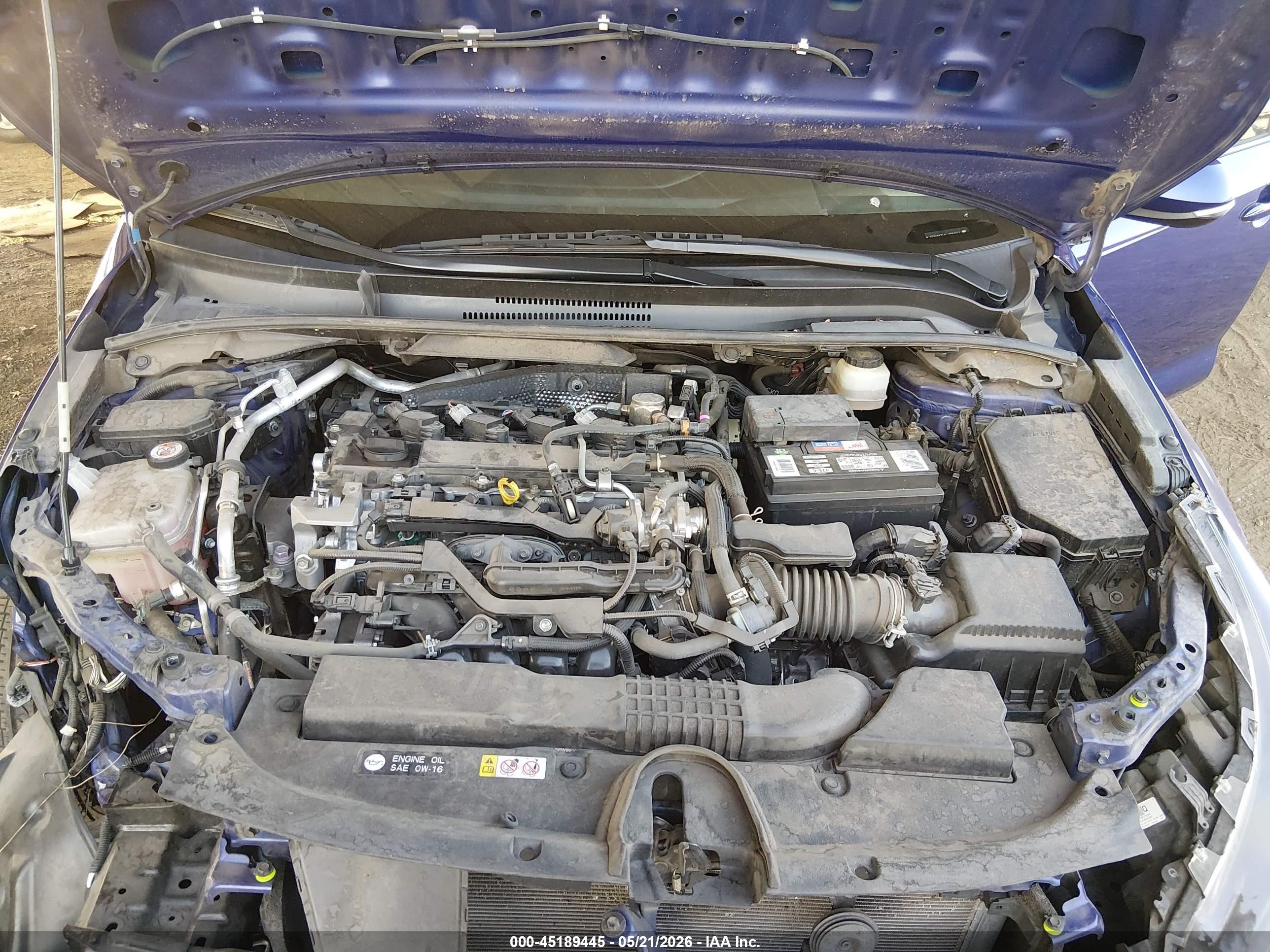2020 Toyota Corolla Se Синий vin: JTDS4RCE4LJ030917