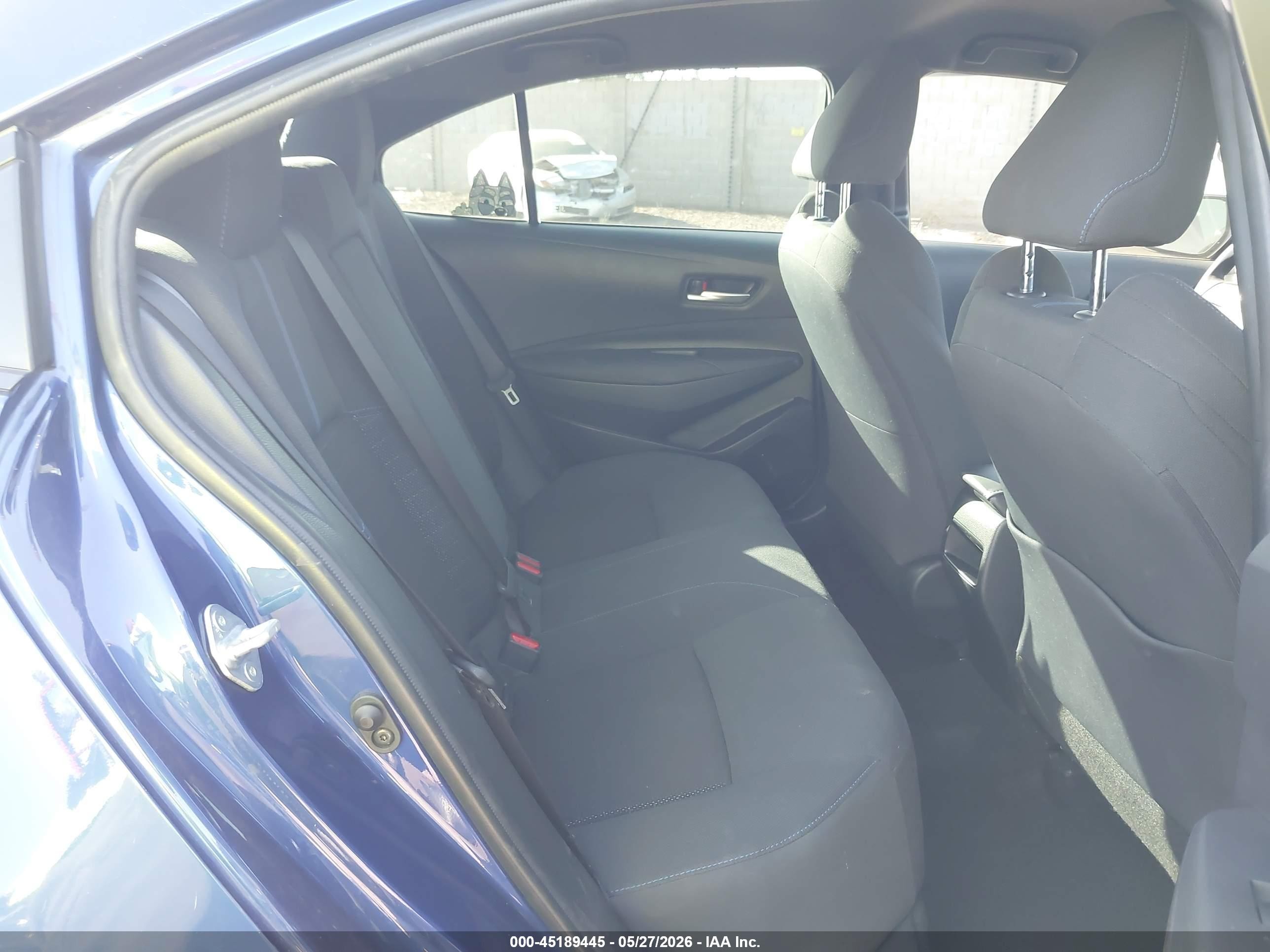2020 Toyota Corolla Se Синий vin: JTDS4RCE4LJ030917