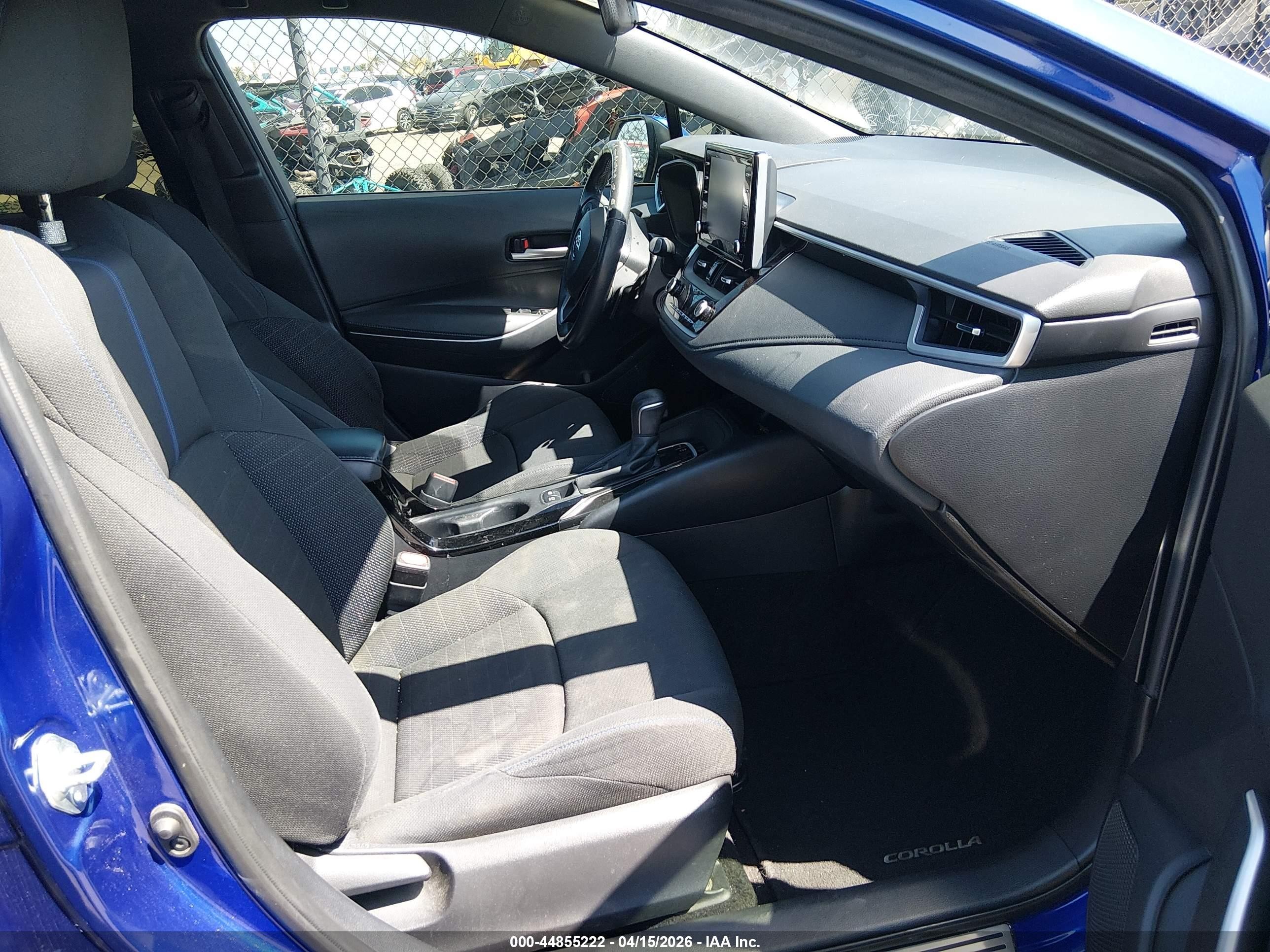 2020 Toyota Corolla Se Blue vin: JTDS4RCE5LJ009042