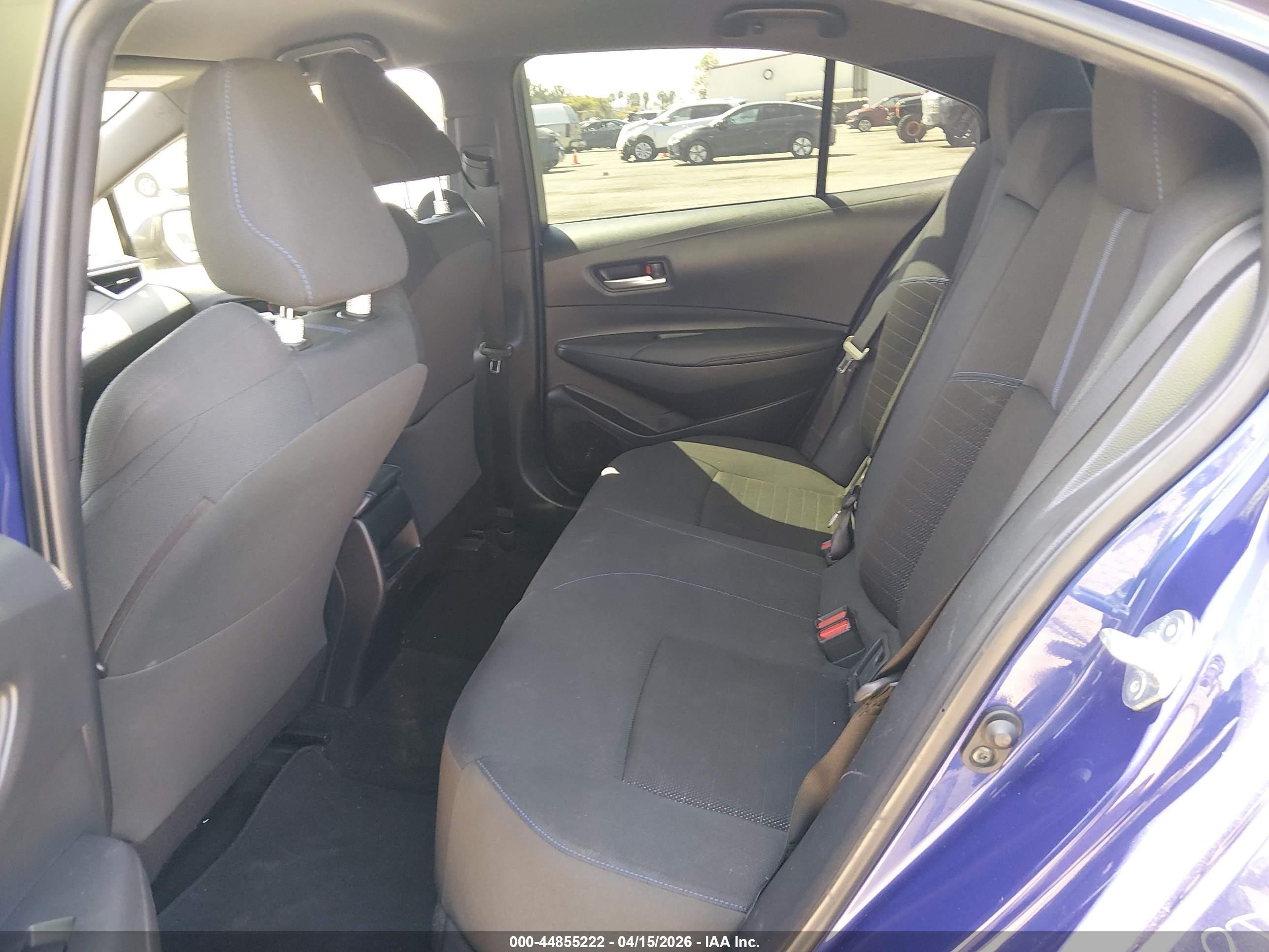 2020 Toyota Corolla Se Blue vin: JTDS4RCE5LJ009042