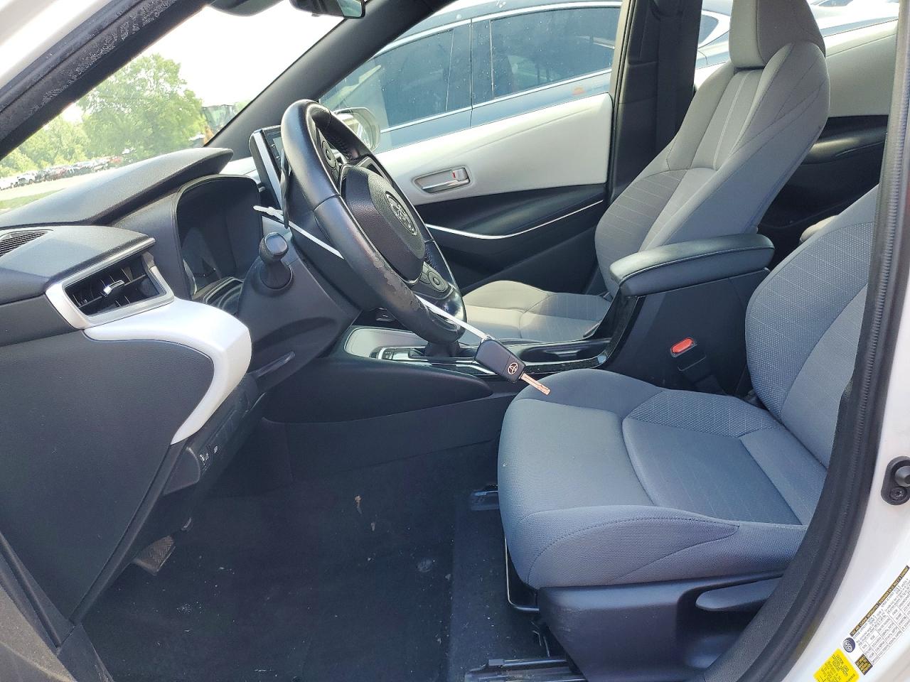 2020 Toyota Corolla White vin: JTDS4RCE5LJ026228