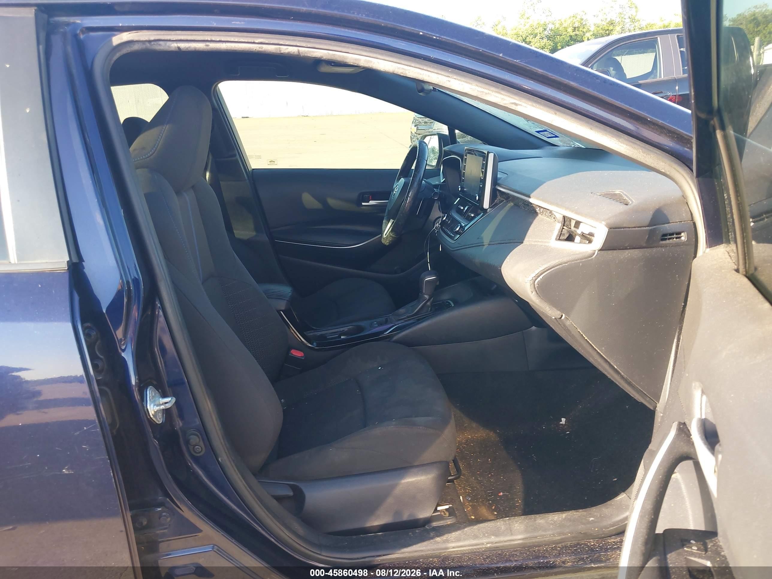 2020 Toyota Corolla Se Blue vin: JTDS4RCE8LJ006443