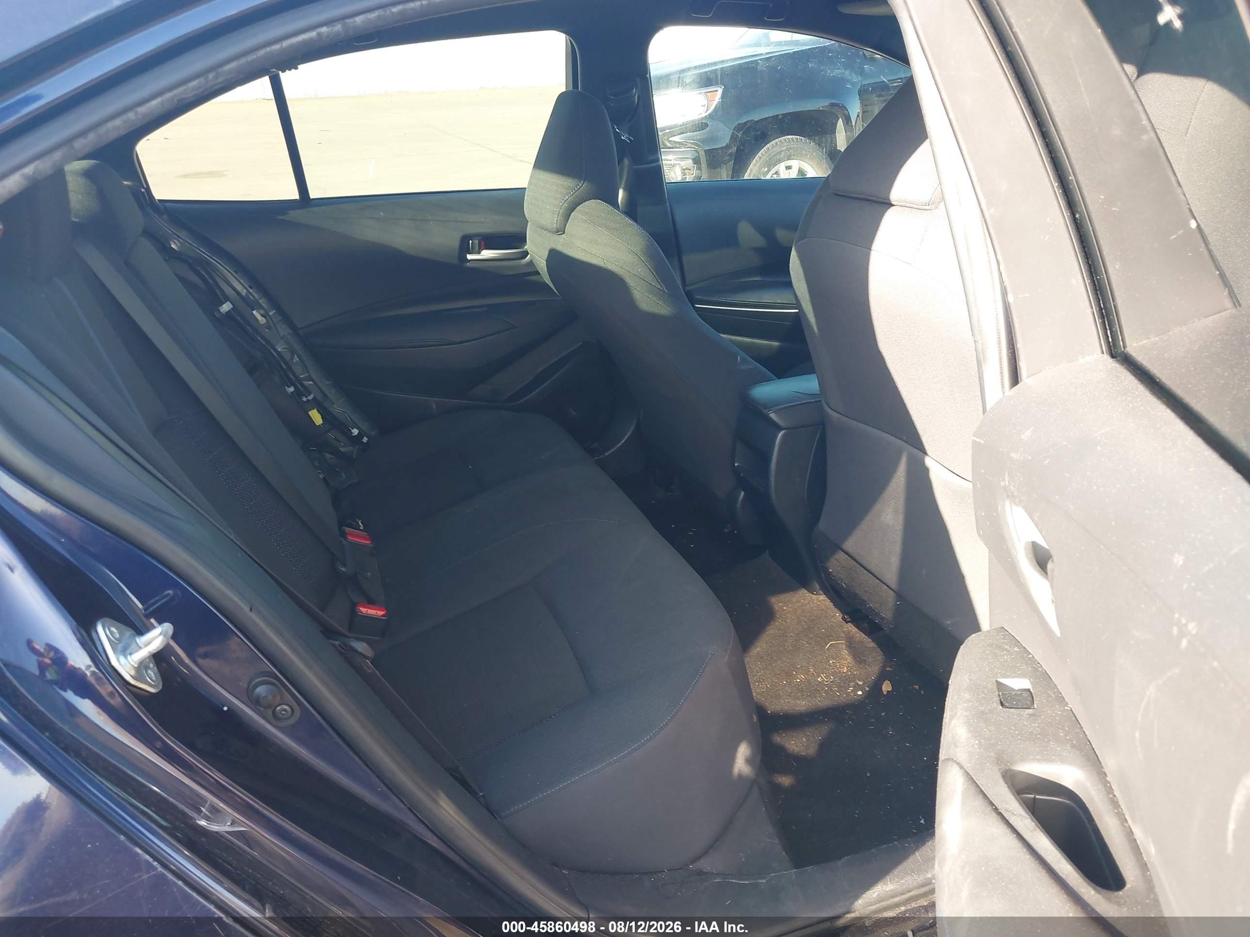 2020 Toyota Corolla Se Blue vin: JTDS4RCE8LJ006443