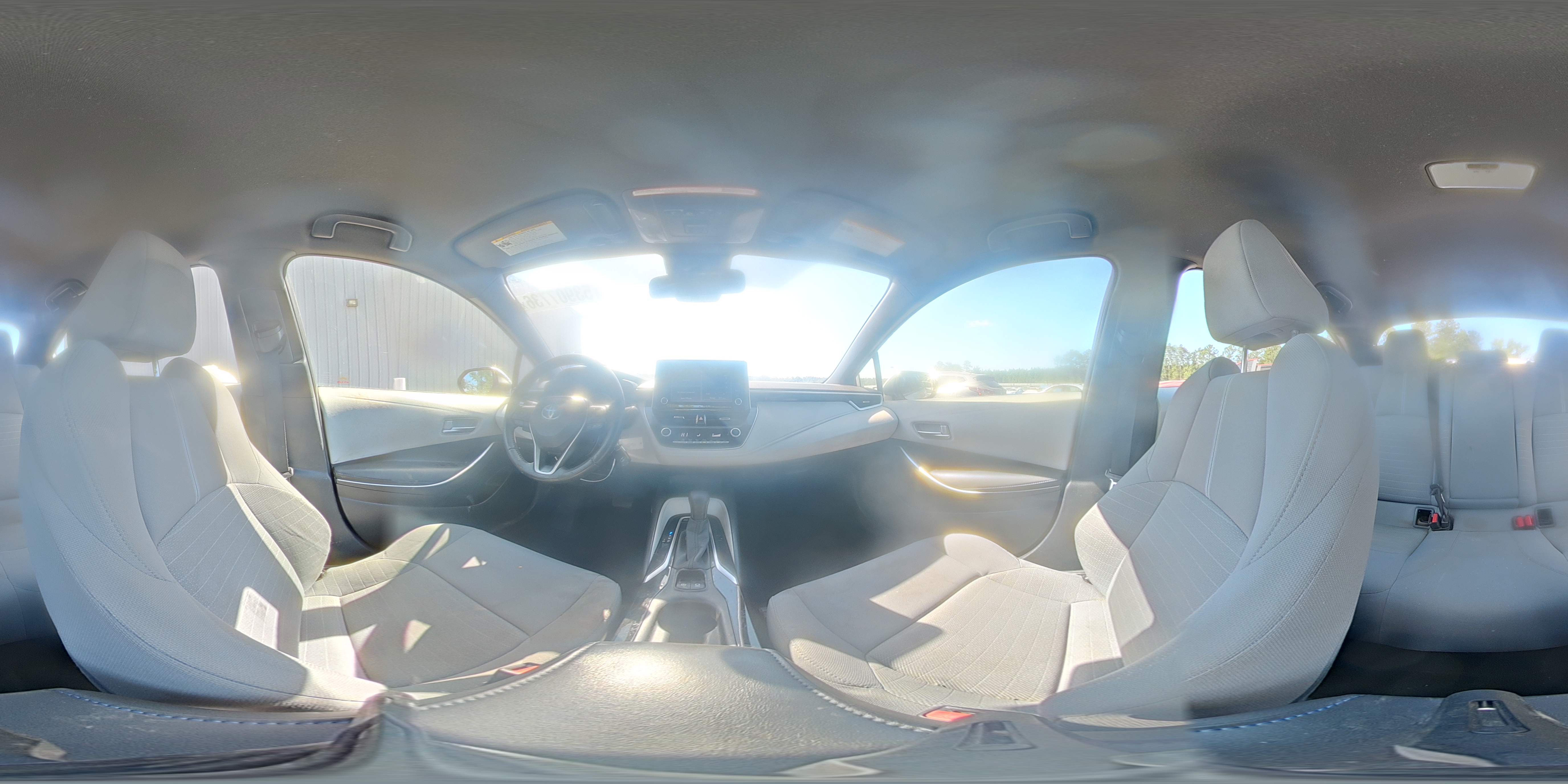2020 Toyota Corolla Se Серебряный vin: JTDS4RCE9LJ028743