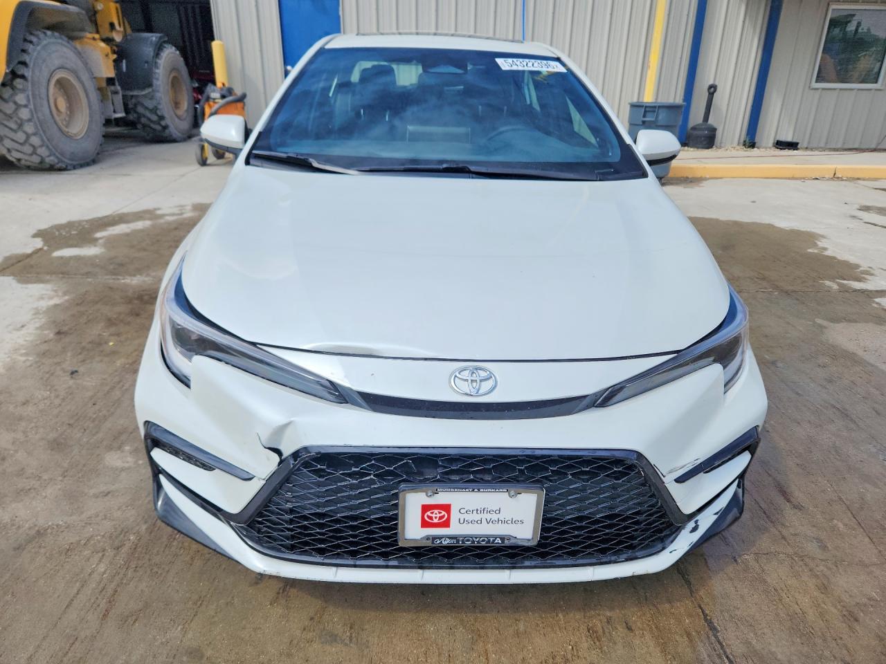 2024 Toyota Corolla Xse White vin: JTDT4MCE9RJ105482
