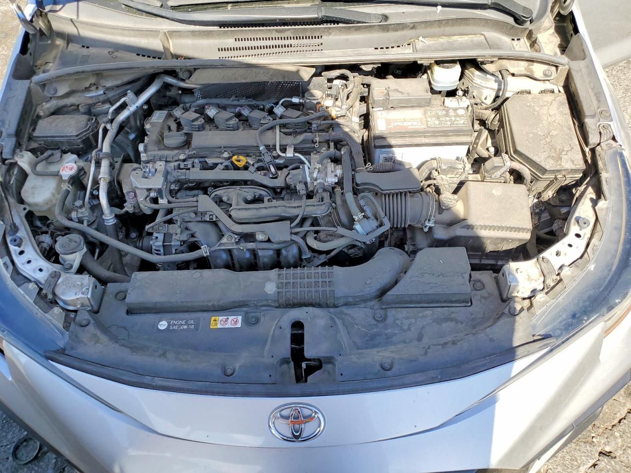 2021 Toyota Corolla Xse Silver vin: JTDT4MCEXMJ058312