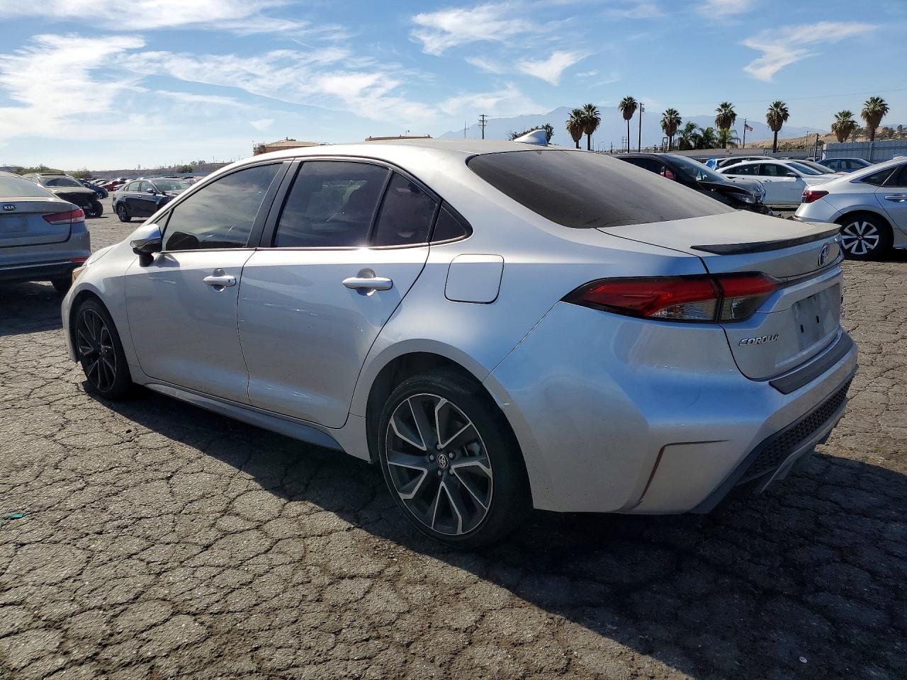 2021 Toyota Corolla Xse Silver vin: JTDT4MCEXMJ058312