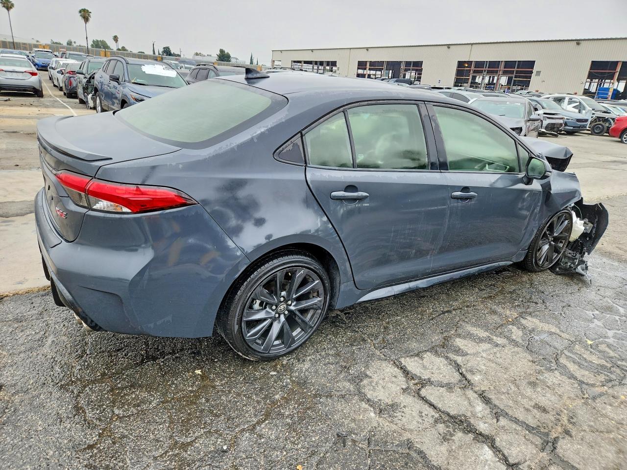 2023 Toyota Corolla Xse Gray vin: JTDT4MCEXP3518383