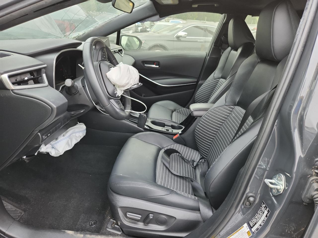 2023 Toyota Corolla Xse Gray vin: JTDT4MCEXP3518383 Damage: Airbag - Front Left, Deployed, Replacement Required