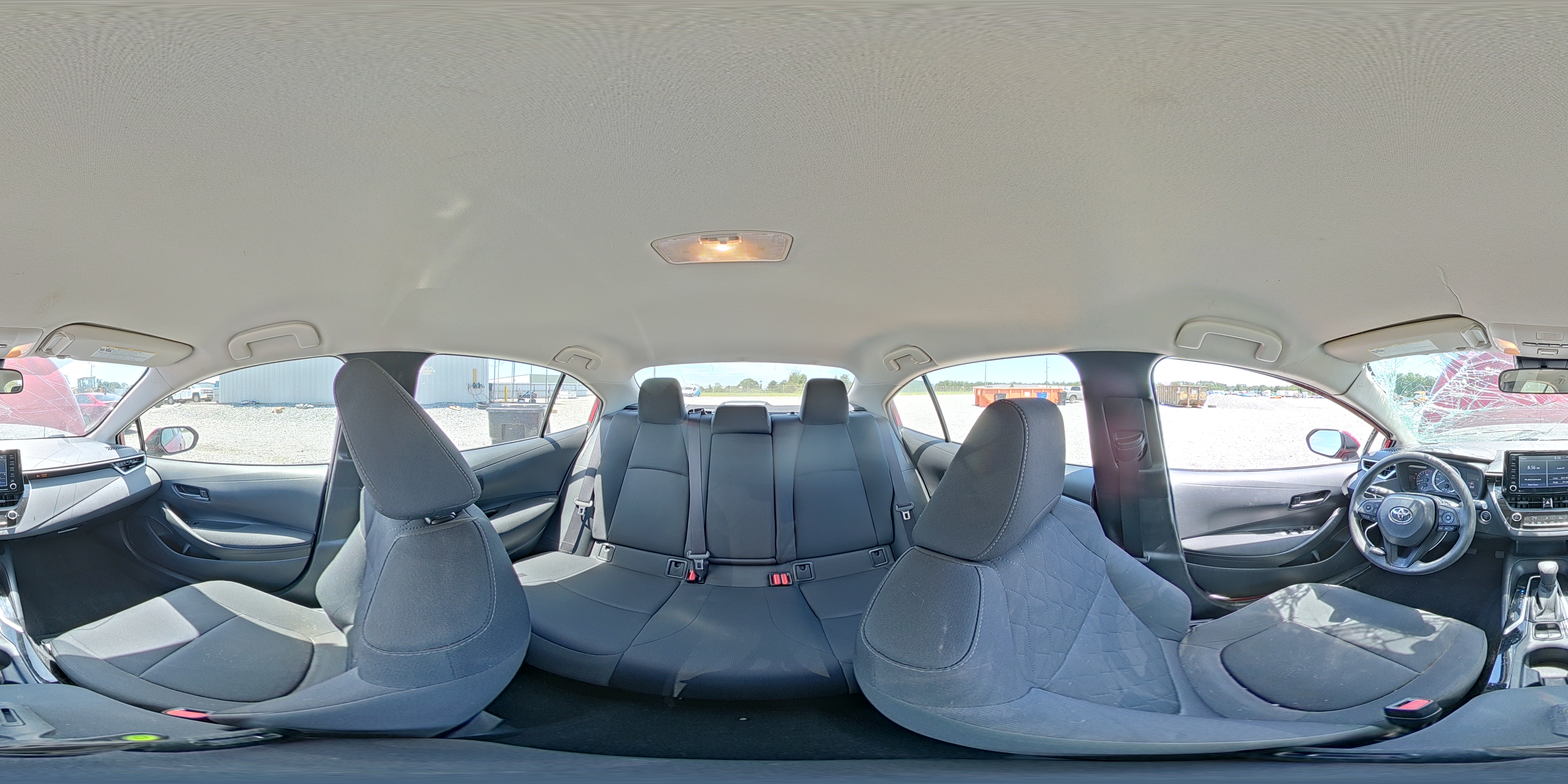 2022 Toyota Corolla Le Burgundy vin: JTDVPMAE9NJ216840
