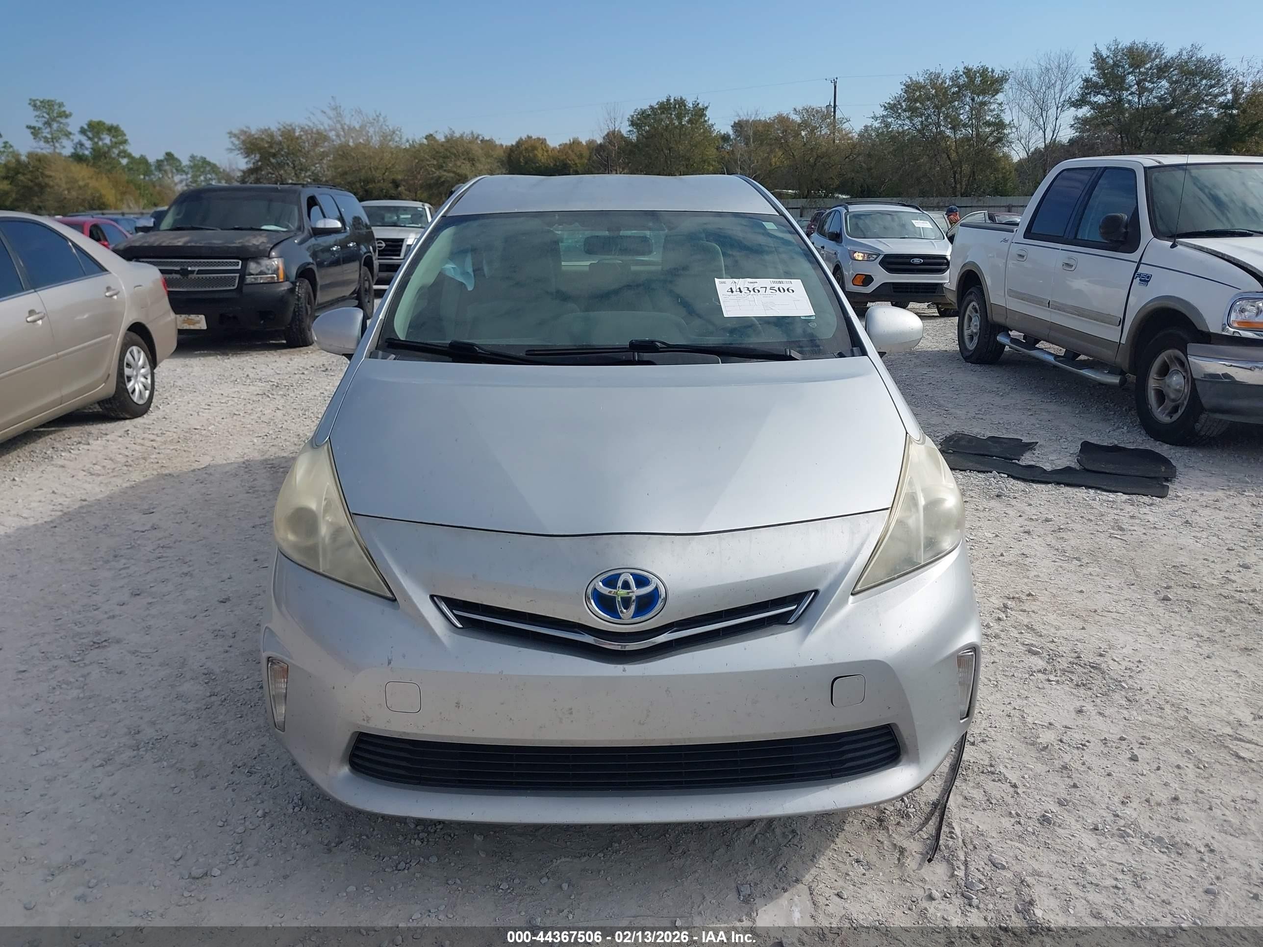 2012 Toyota Prius V Two Silver vin: JTDZN3EU0C3031547