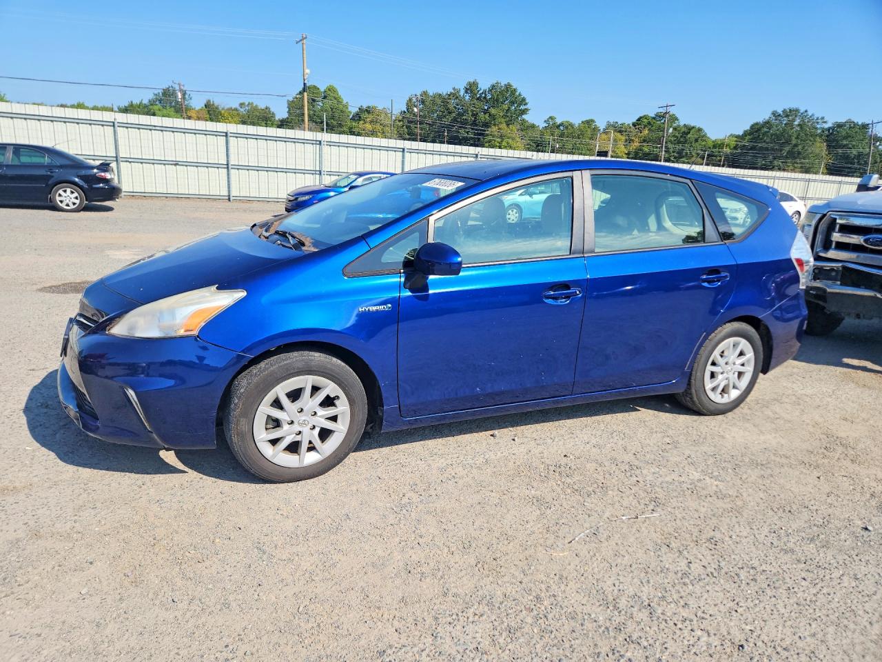 2012 Toyota Prius V Two Blue vin: JTDZN3EU0C3032973