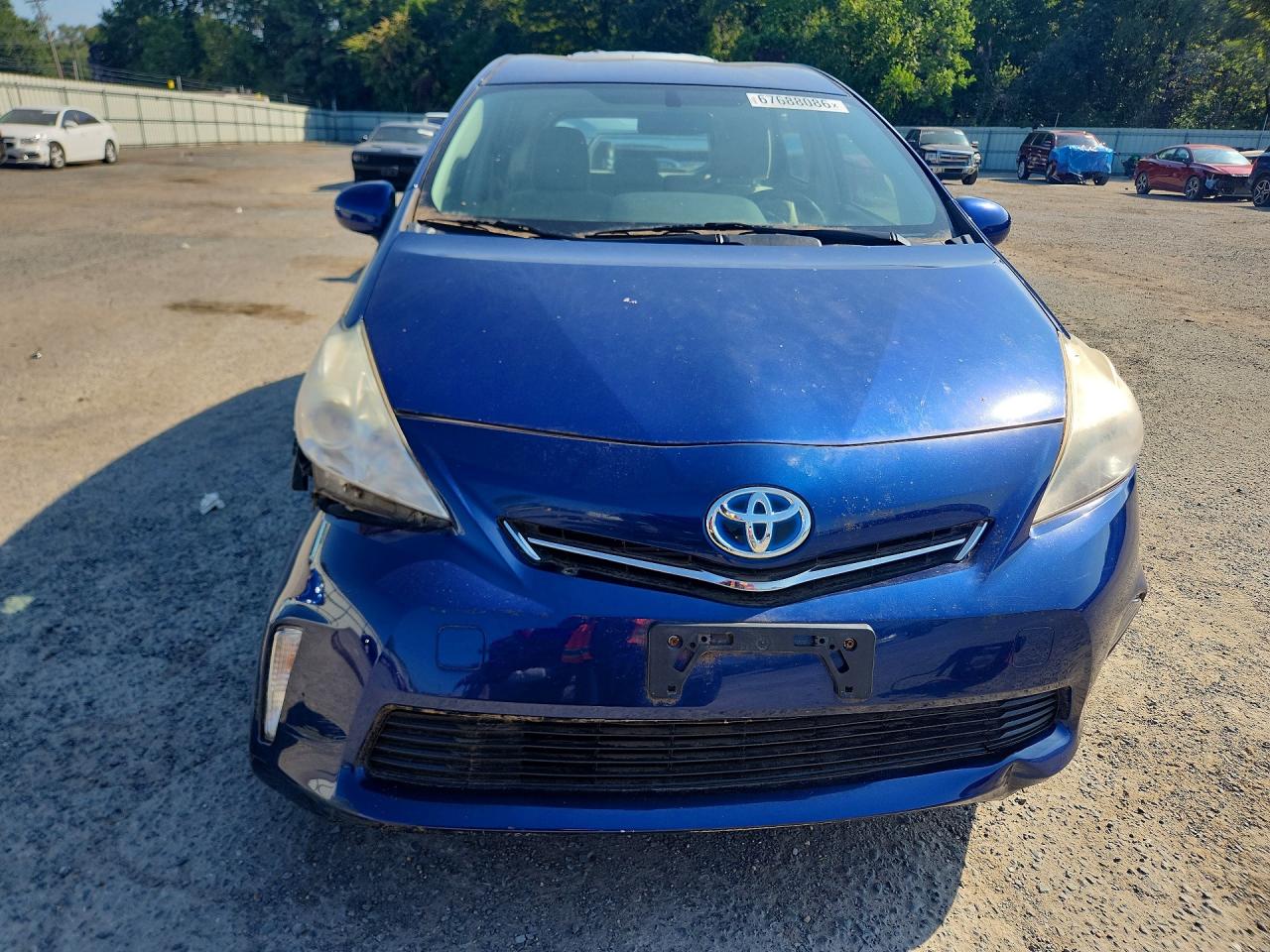 2012 Toyota Prius V Two Blue vin: JTDZN3EU0C3032973